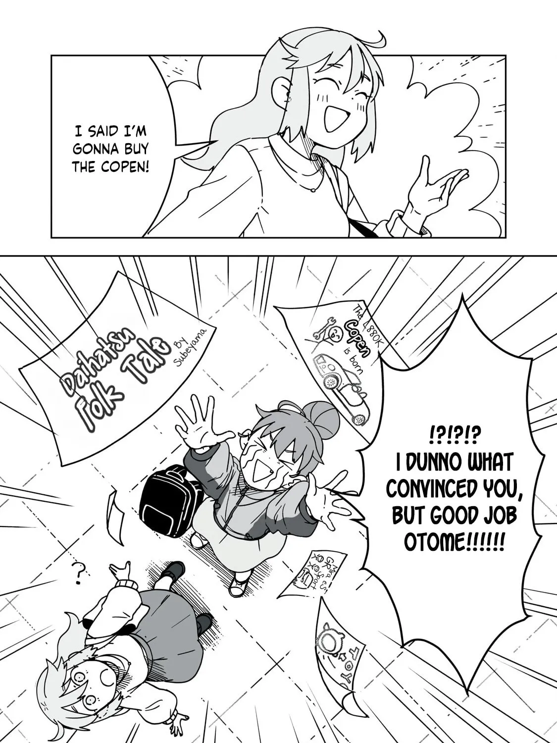 Open Car Girls Chapter 3 page 31 - 