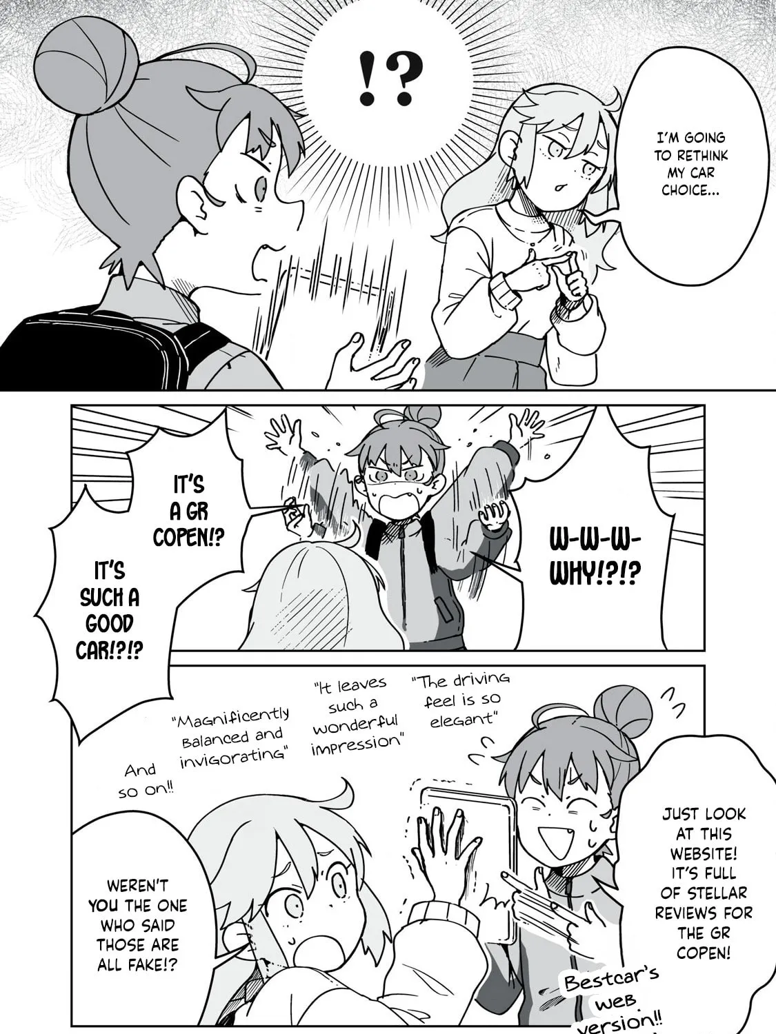 Open Car Girls Chapter 3 page 7 - 