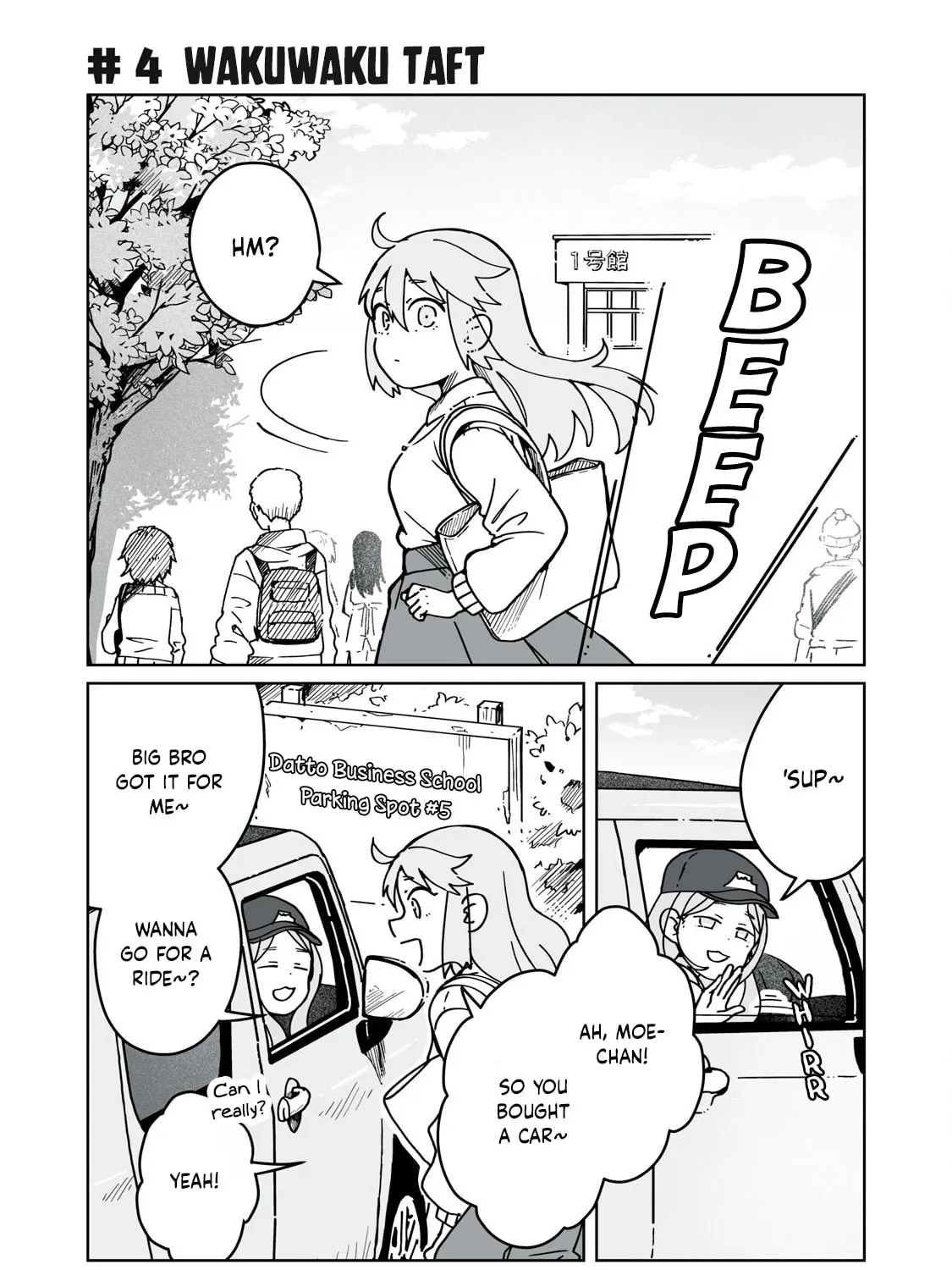 Open Car Girls Chapter 4 page 1 - 