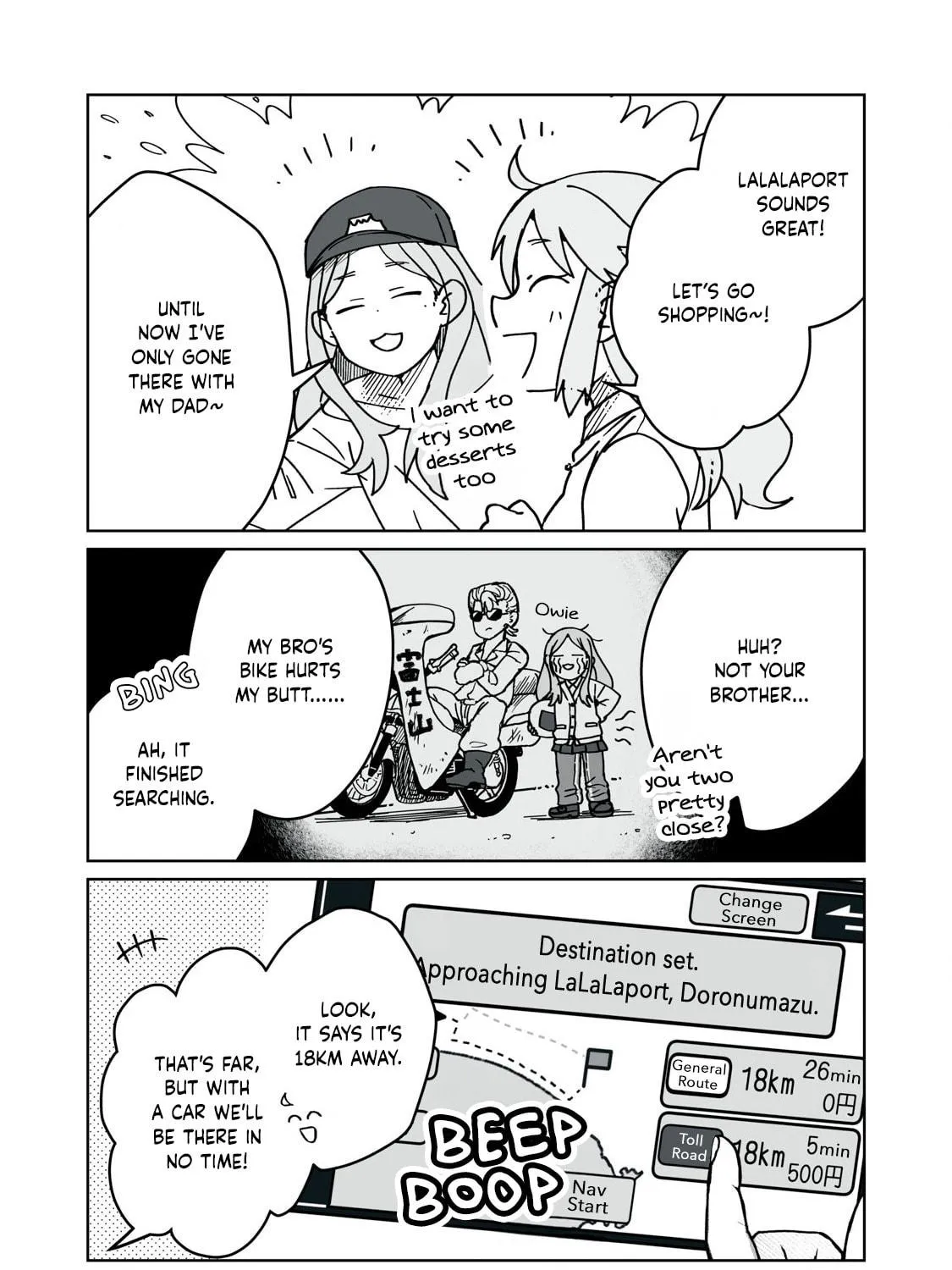 Open Car Girls Chapter 4 page 11 - 