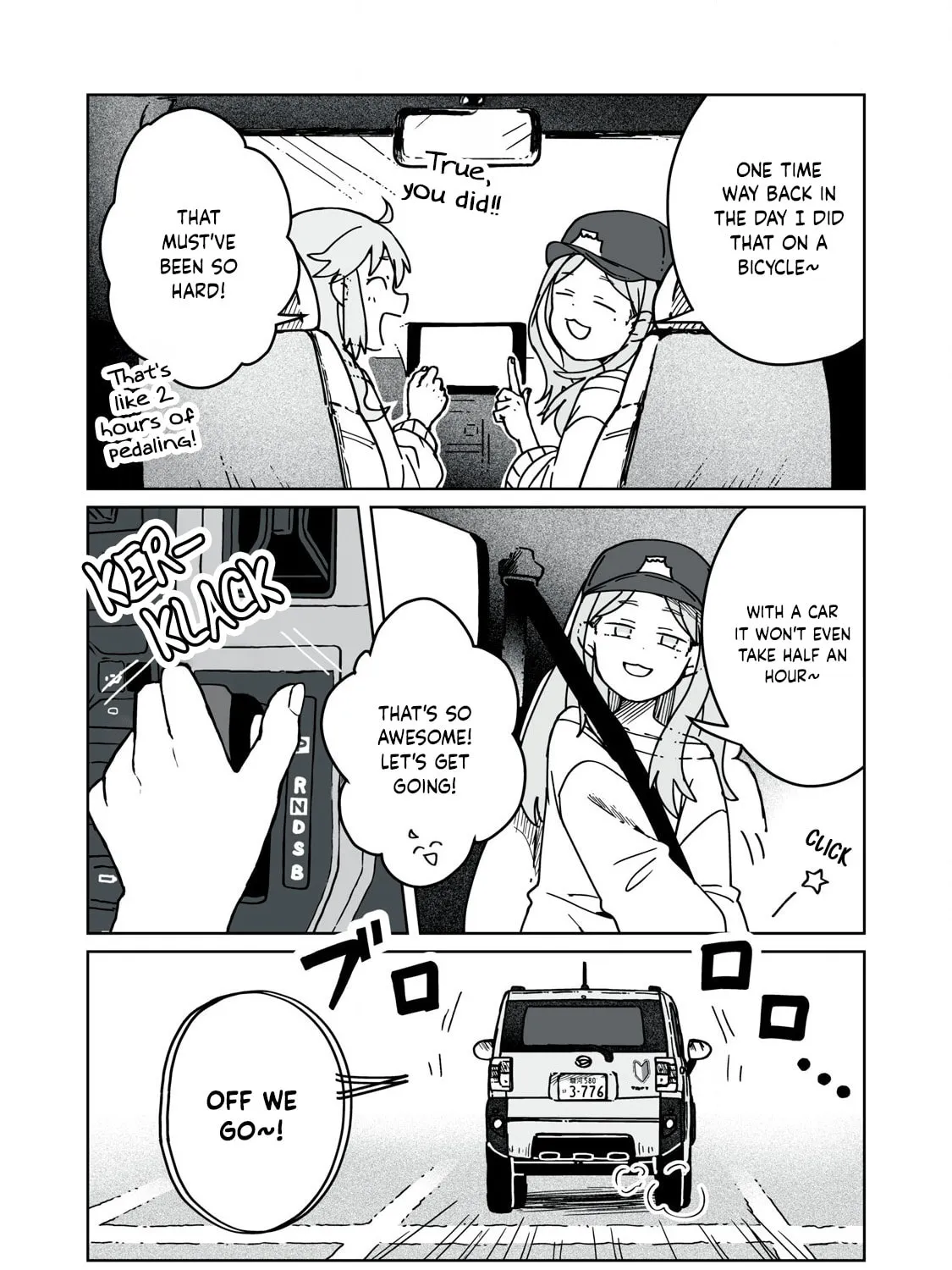 Open Car Girls Chapter 4 page 13 - 
