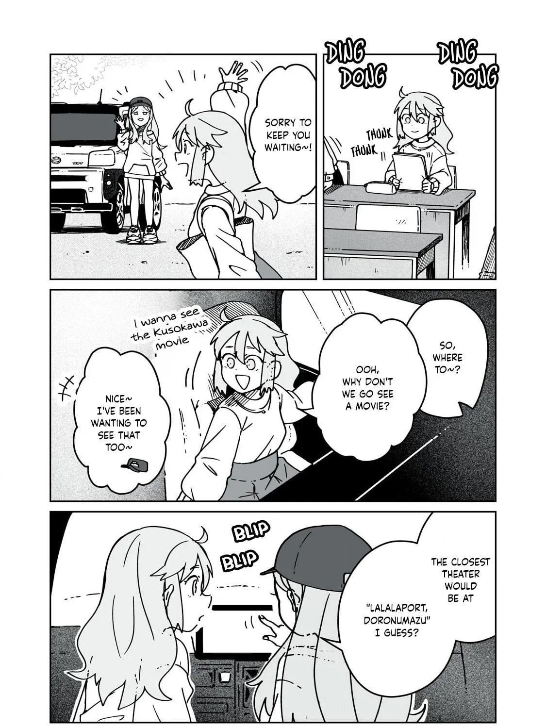 Open Car Girls Chapter 4 page 9 - 