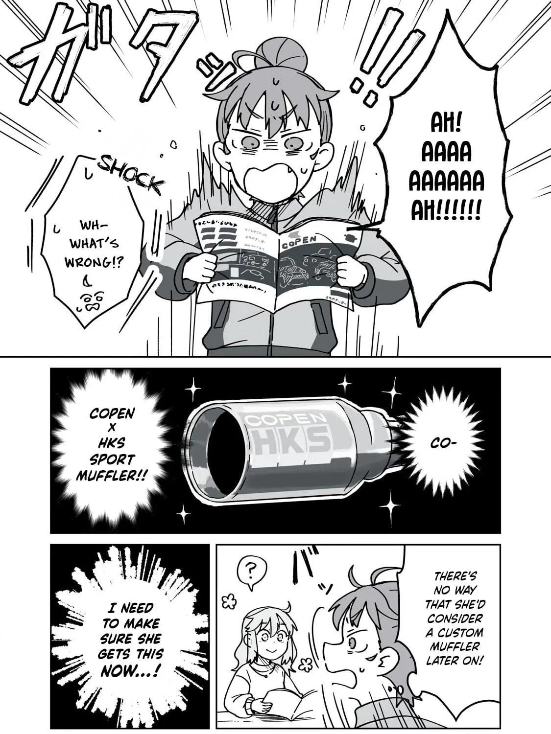 Open Car Girls Chapter 5 page 11 - 