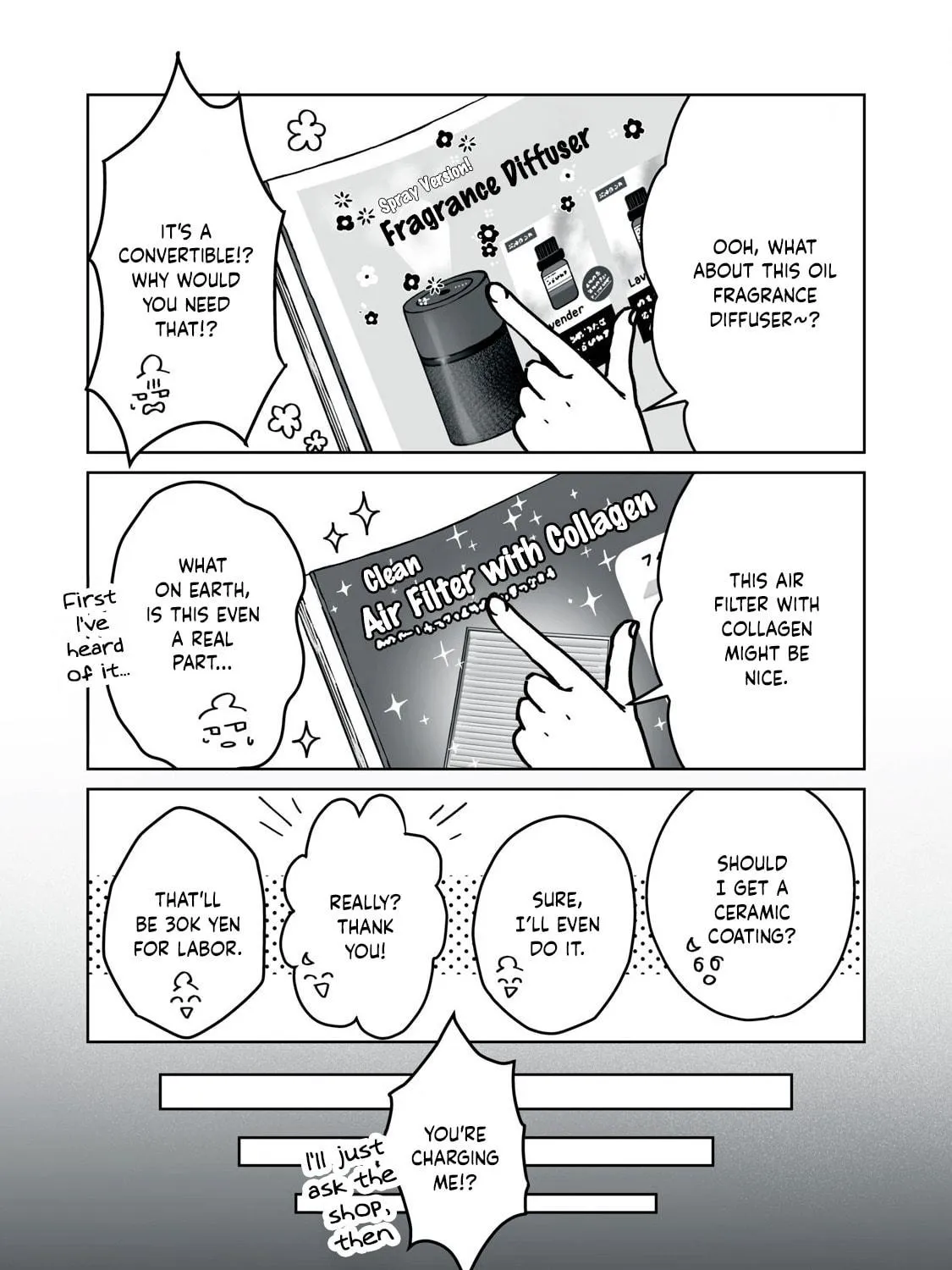 Open Car Girls Chapter 5 page 17 - 