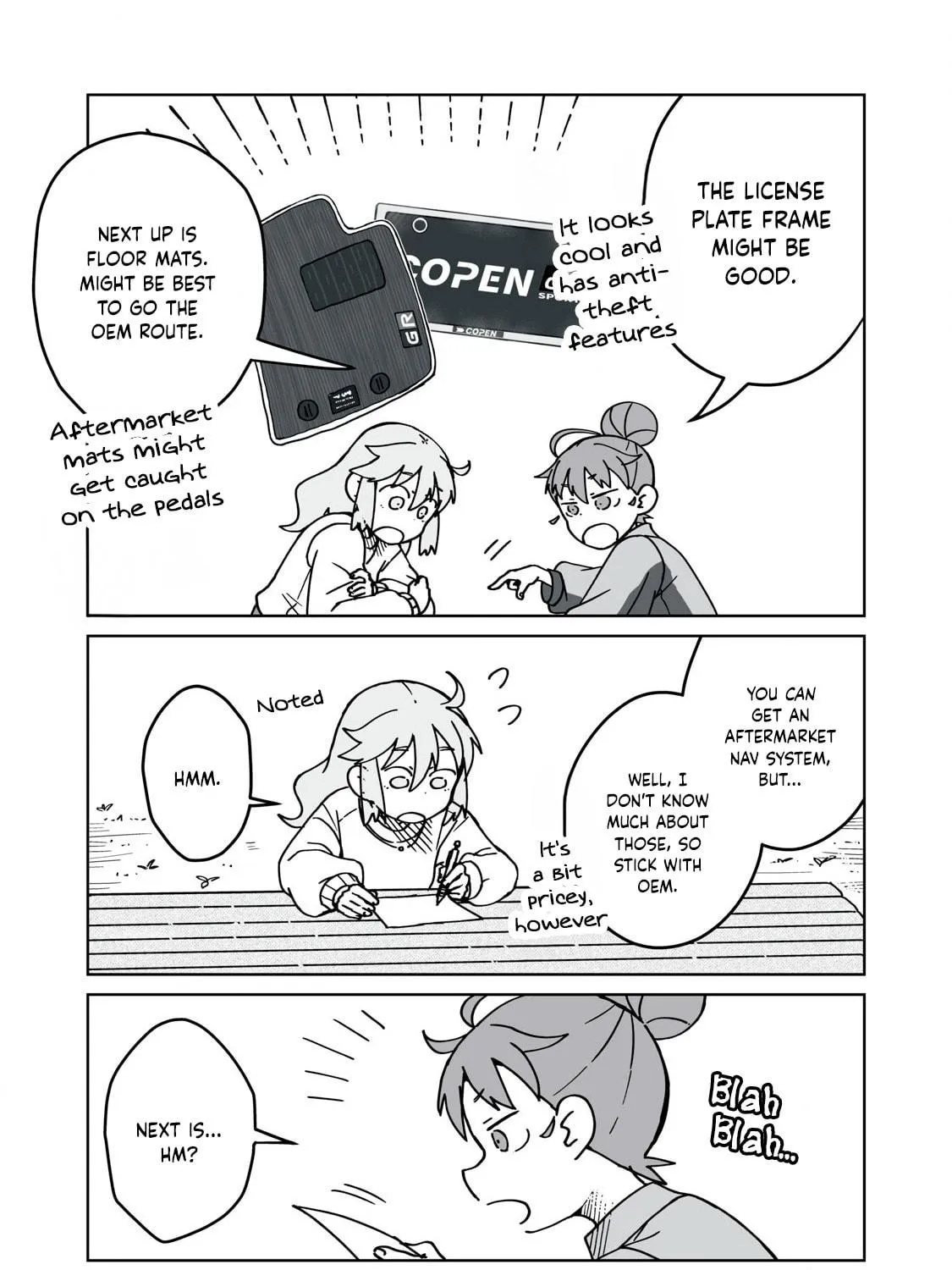 Open Car Girls Chapter 5 page 9 - 