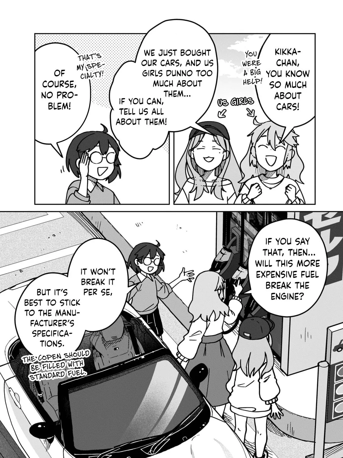 Open Car Girls Chapter 6 page 13 - 