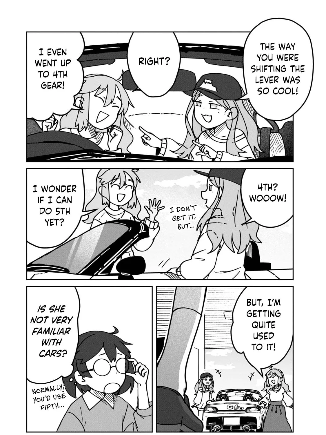 Open Car Girls Chapter 6 page 3 - 