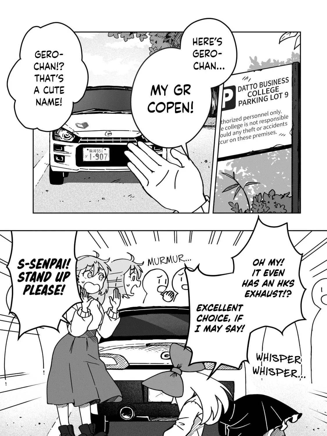 Open Car Girls Chapter 7 page 5 - 