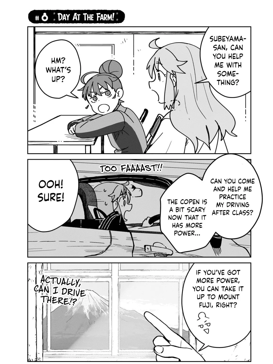 Open Car Girls Chapter 8 page 1 - 
