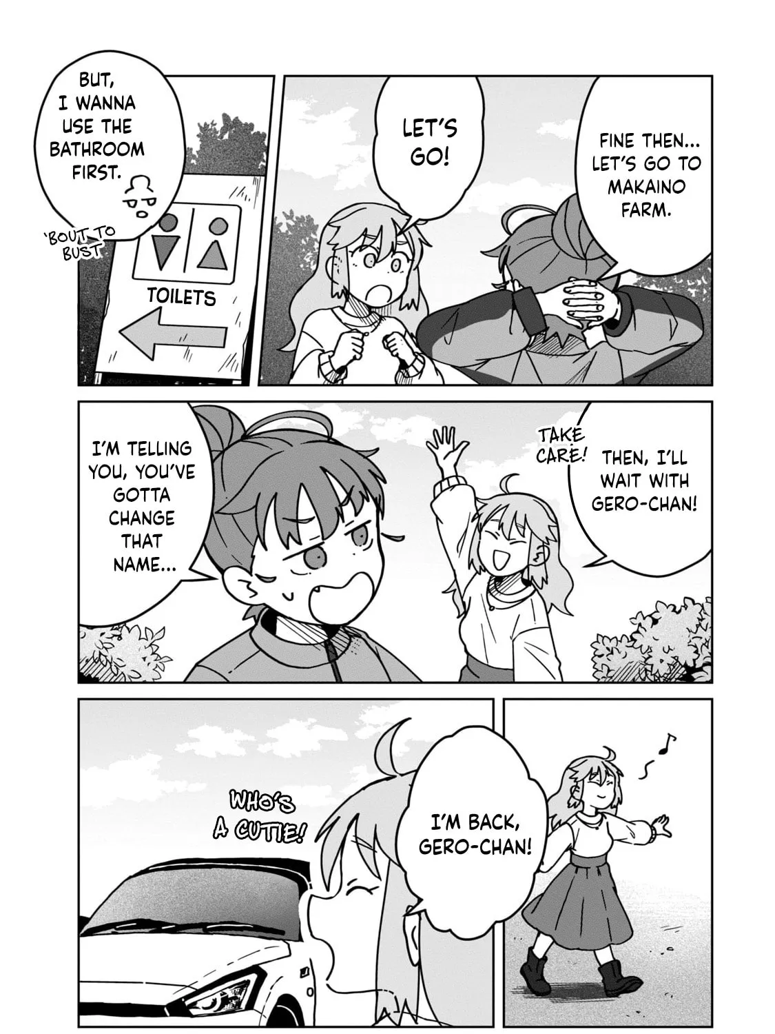 Open Car Girls Chapter 8 page 17 - 