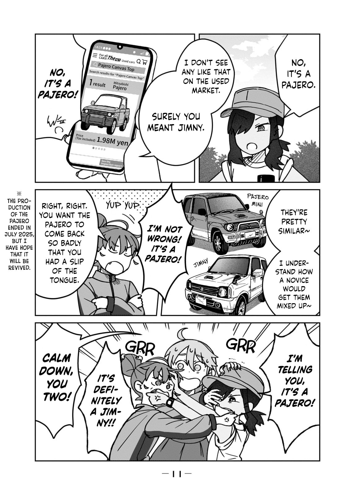 Open Car Girls Chapter 9 page 11 - 