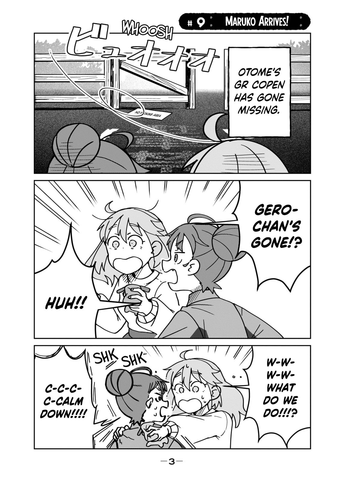Open Car Girls Chapter 9 page 3 - 