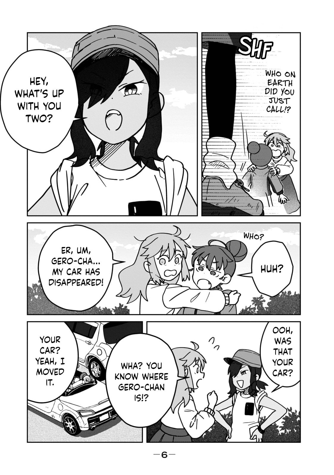 Open Car Girls Chapter 9 page 6 - 