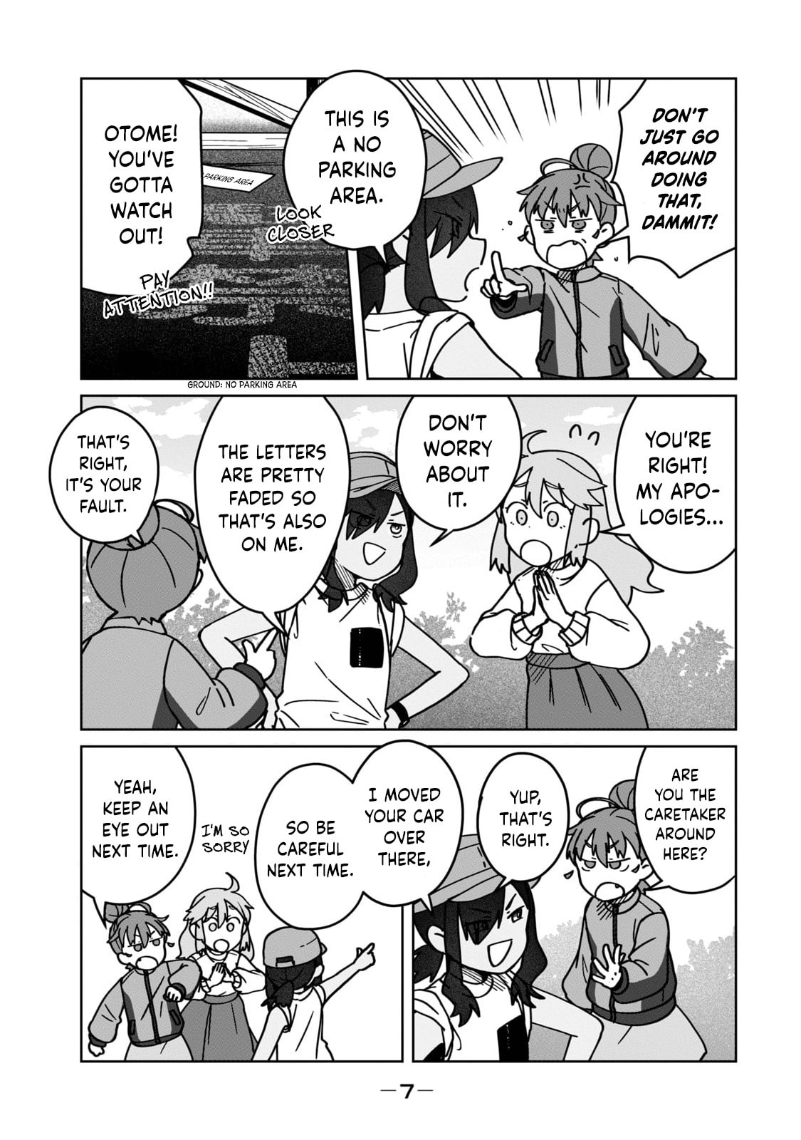 Open Car Girls Chapter 9 page 7 - 