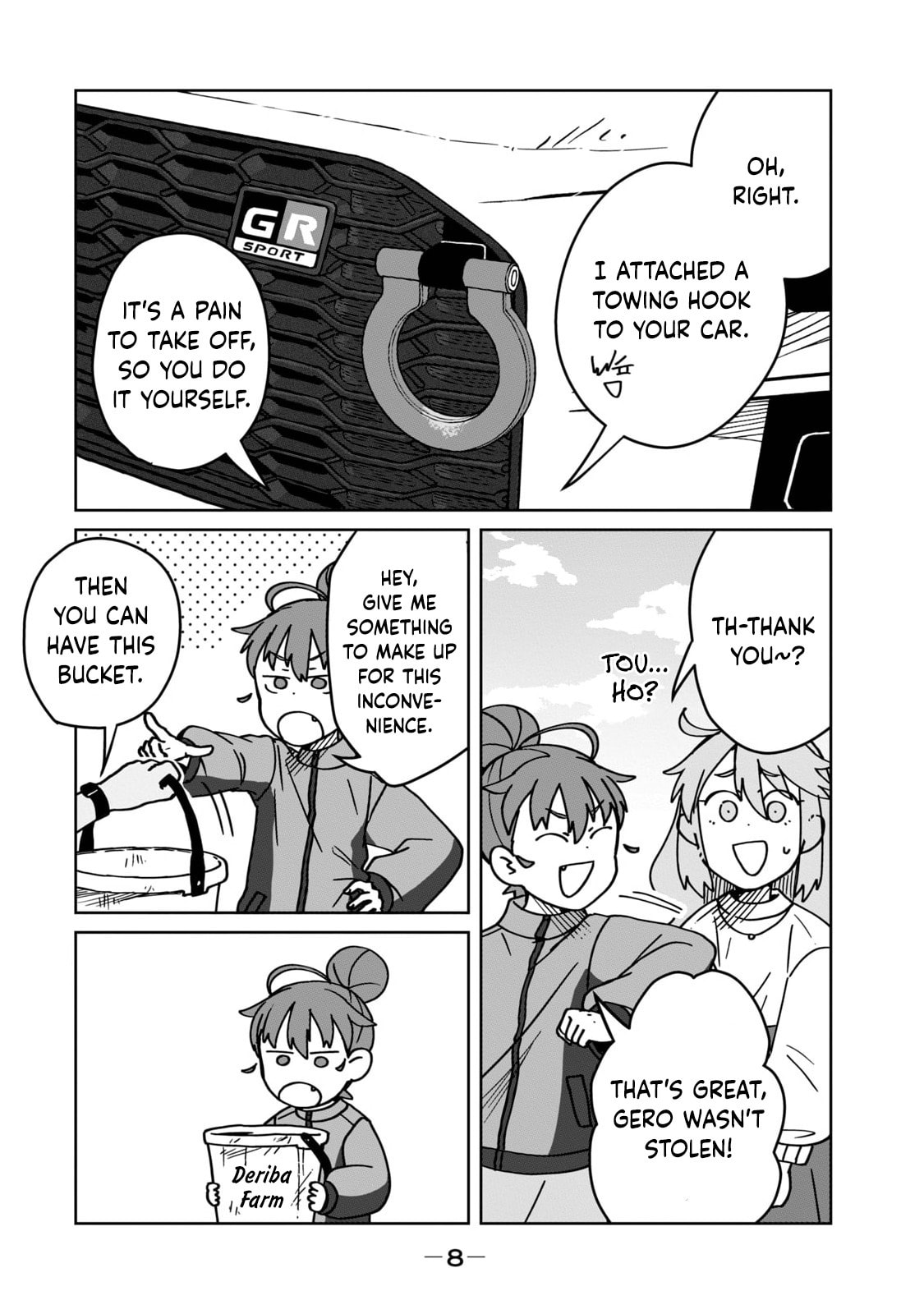 Open Car Girls Chapter 9 page 8 - 
