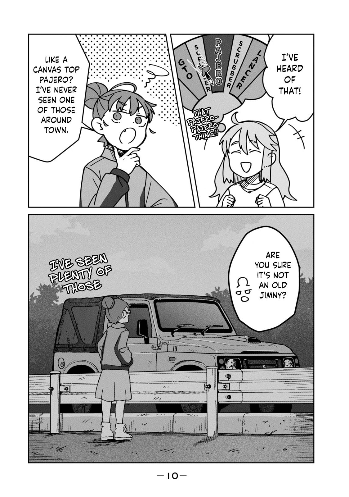 Open Car Girls Chapter 9 page 10 - 