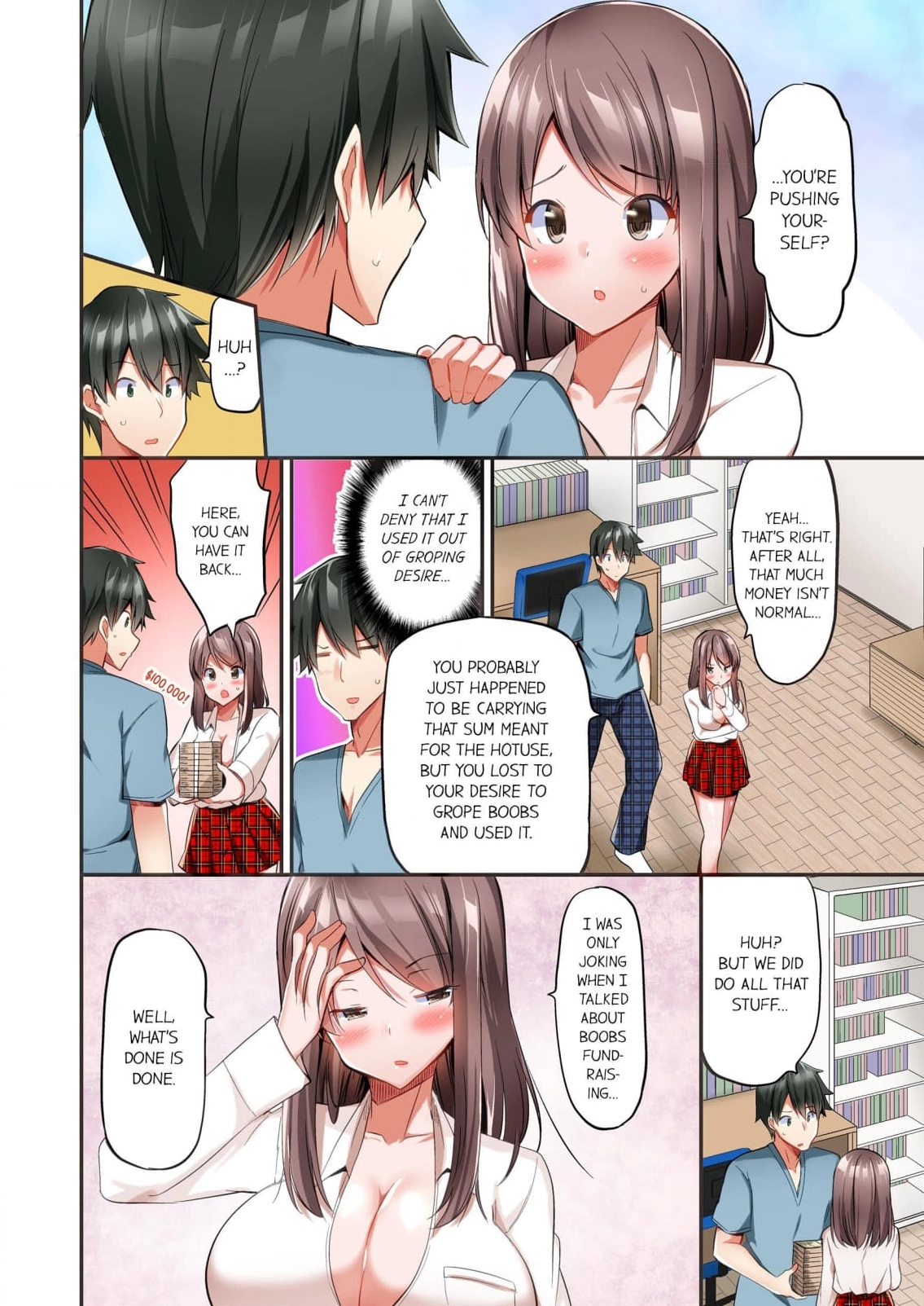 Oppai Bokin ni 1000 Man-en Haratta Hanashi Chapter 4 page 10 - 