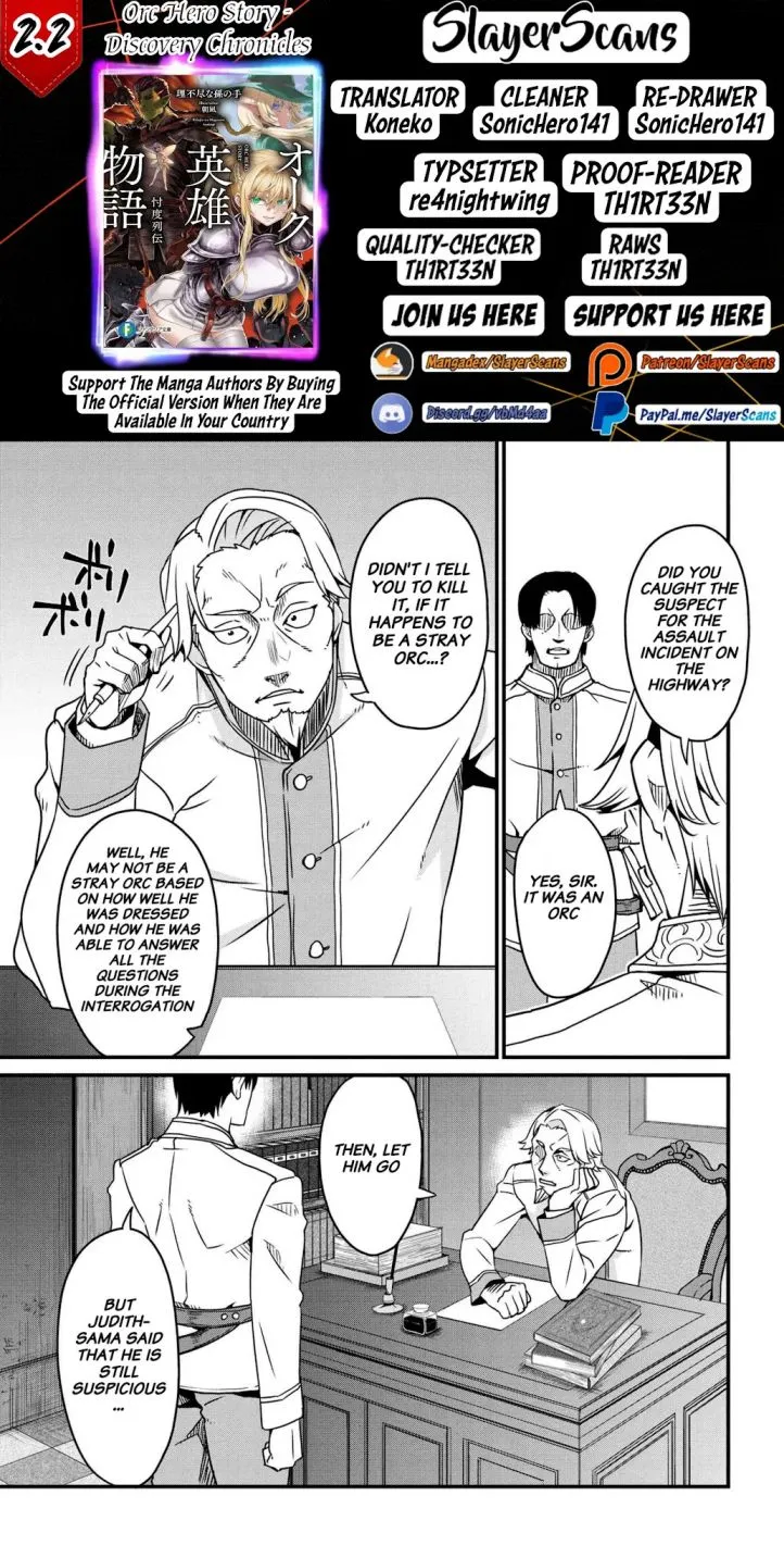 Orc Eiyuu Monogatari Sontaku Retsuden Chapter 2.2 page 1 - 