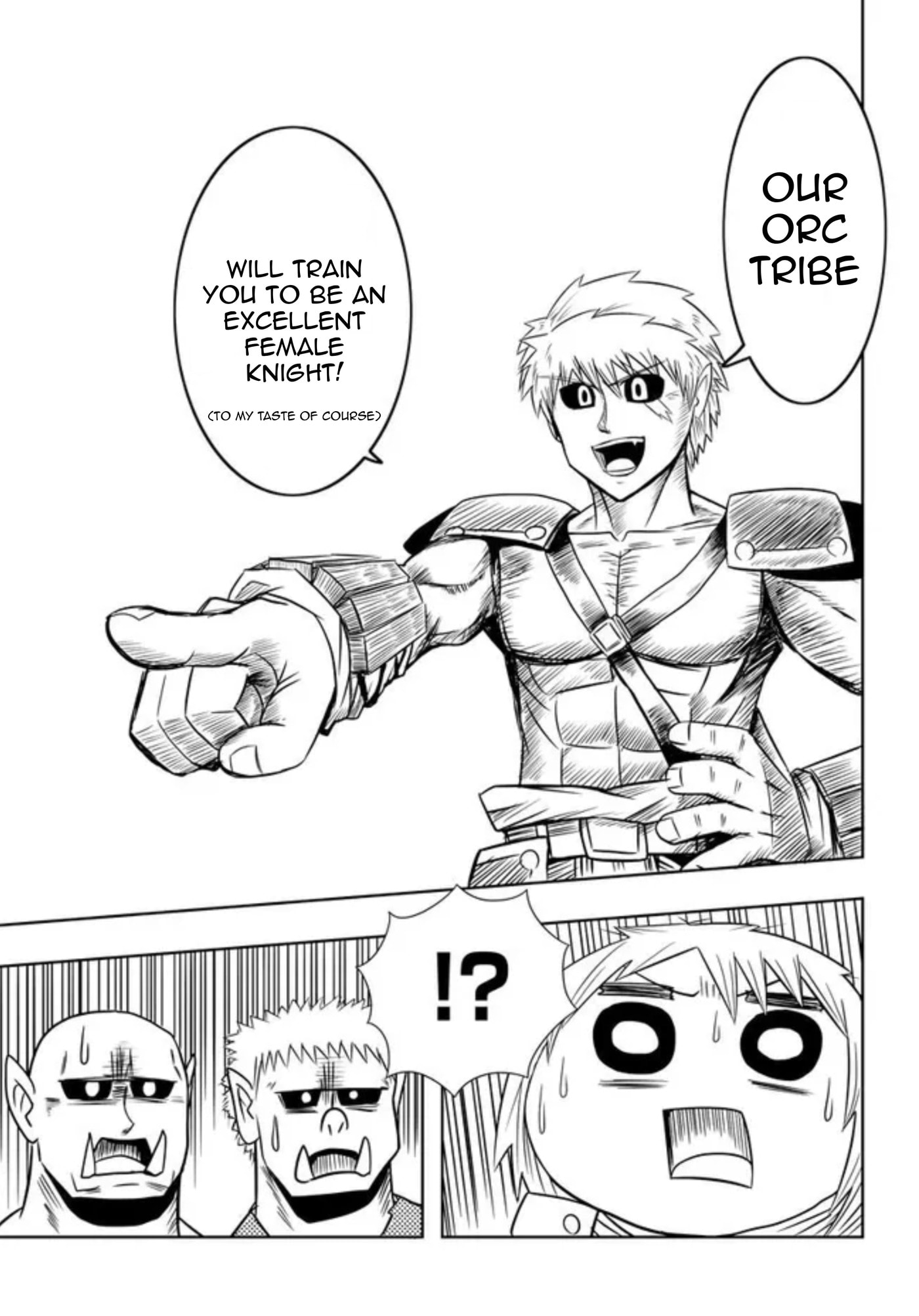 Orc ga Onna Kishi wo Ikusei shite mita Chapter 2 page 4 - 