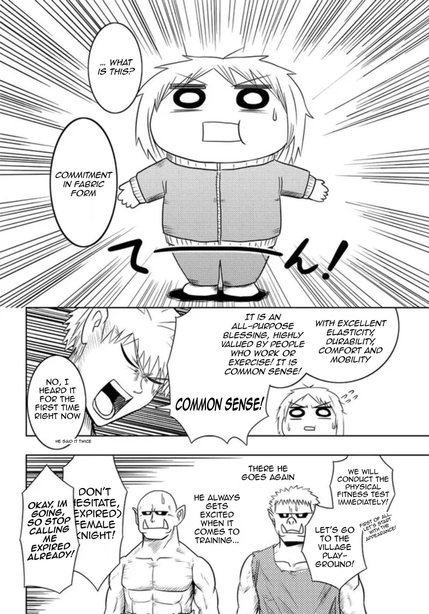 Orc ga Onna Kishi wo Ikusei shite mita Chapter 2 page 7 - 