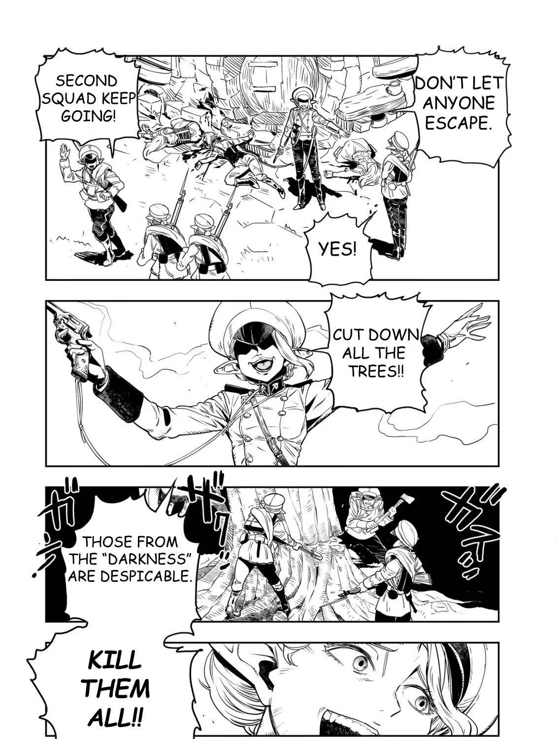 Orcsen Oukokushi  Yaban Na Ooku No Kuni Wa, Ikanishite Heiwa Na Elf No Kuni Wo Yakiharau Ni Itatta Ka Chapter 1 page 32 - 