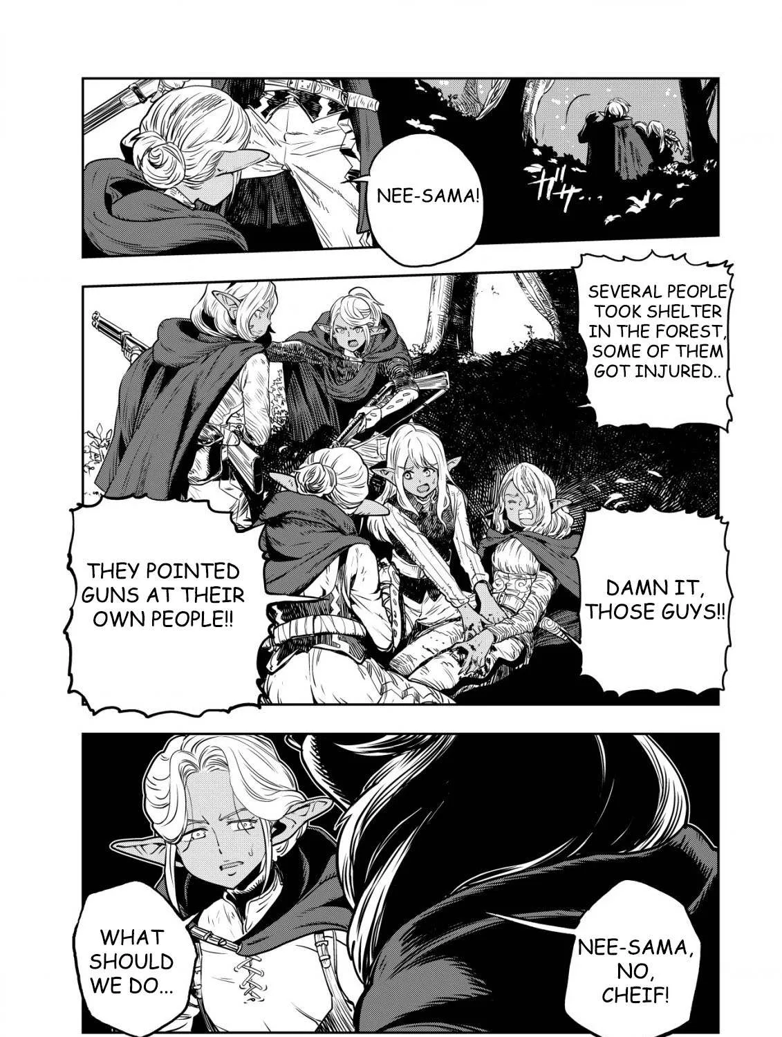Orcsen Oukokushi  Yaban Na Ooku No Kuni Wa, Ikanishite Heiwa Na Elf No Kuni Wo Yakiharau Ni Itatta Ka Chapter 1 page 38 - 