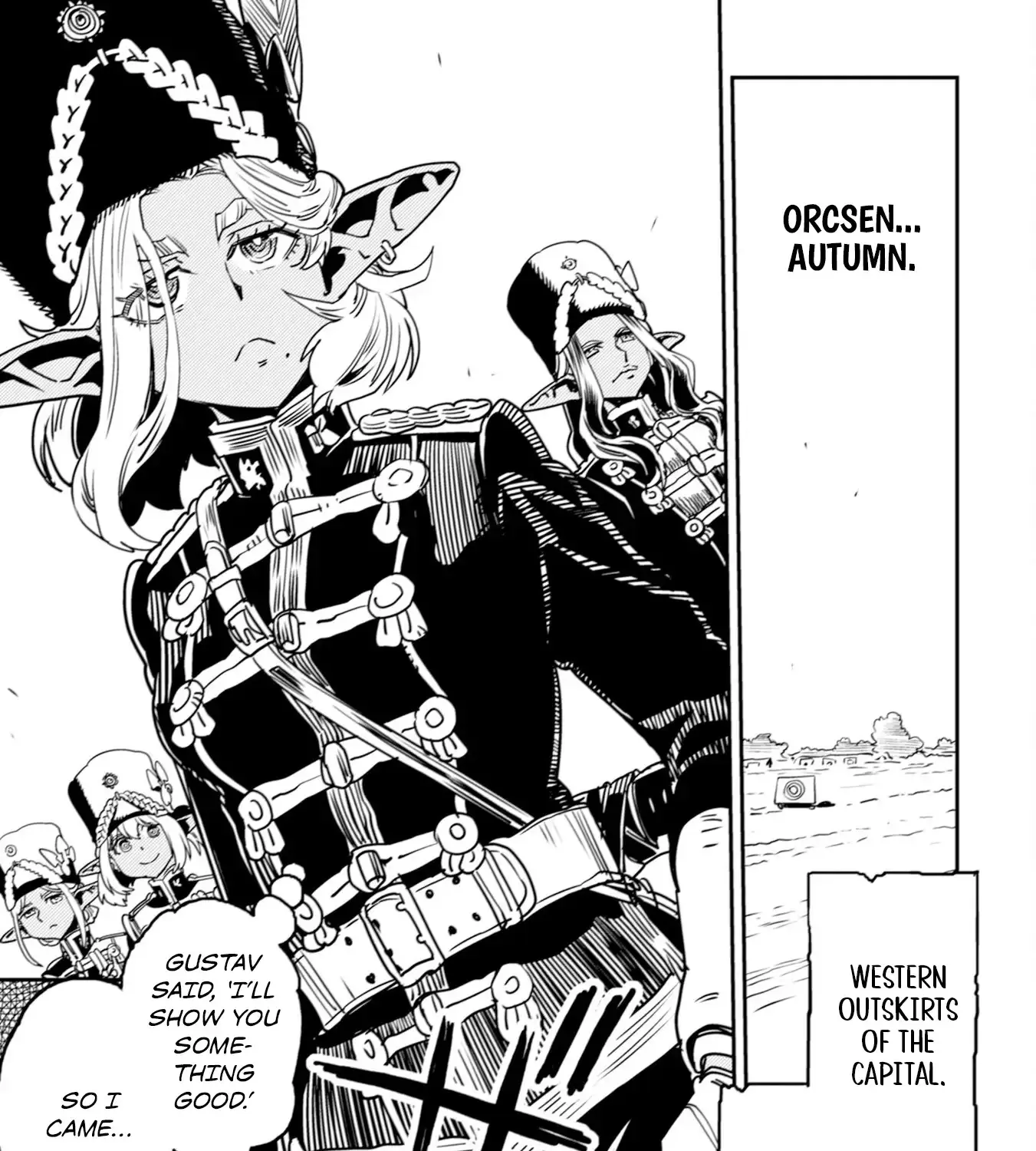 Orcsen Oukokushi  Yaban Na Ooku No Kuni Wa, Ikanishite Heiwa Na Elf No Kuni Wo Yakiharau Ni Itatta Ka Chapter 10 page 106 - 
