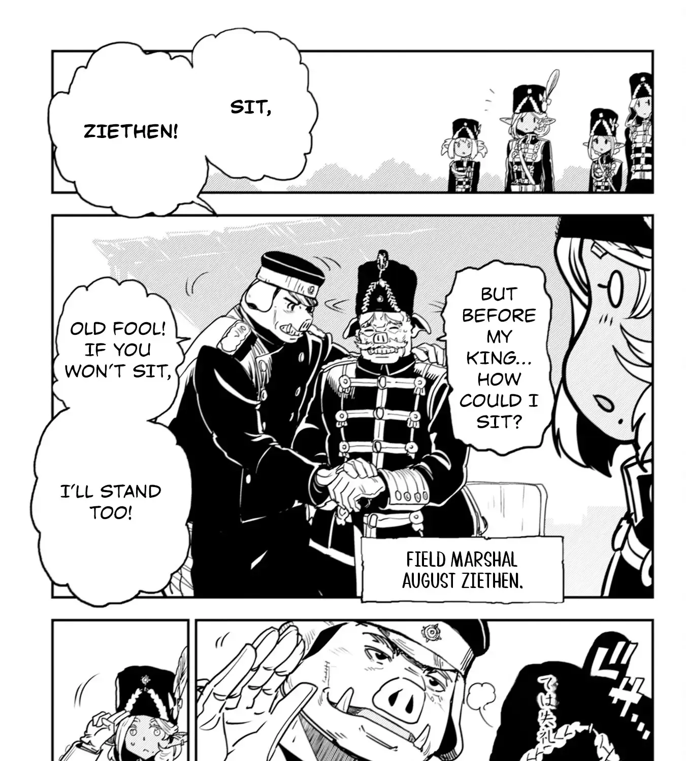 Orcsen Oukokushi  Yaban Na Ooku No Kuni Wa, Ikanishite Heiwa Na Elf No Kuni Wo Yakiharau Ni Itatta Ka Chapter 10 page 108 - 