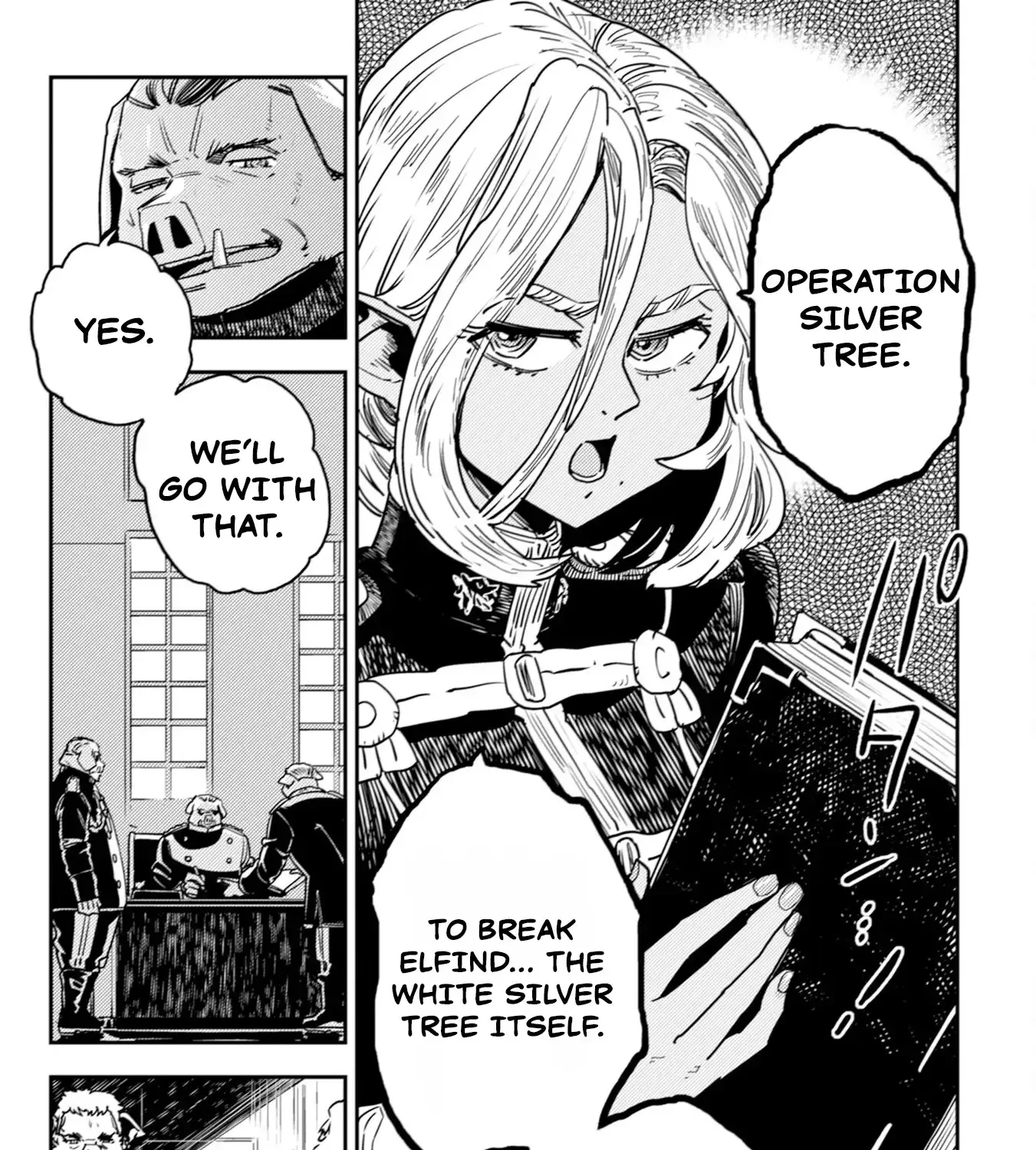 Orcsen Oukokushi  Yaban Na Ooku No Kuni Wa, Ikanishite Heiwa Na Elf No Kuni Wo Yakiharau Ni Itatta Ka Chapter 10 page 22 - 