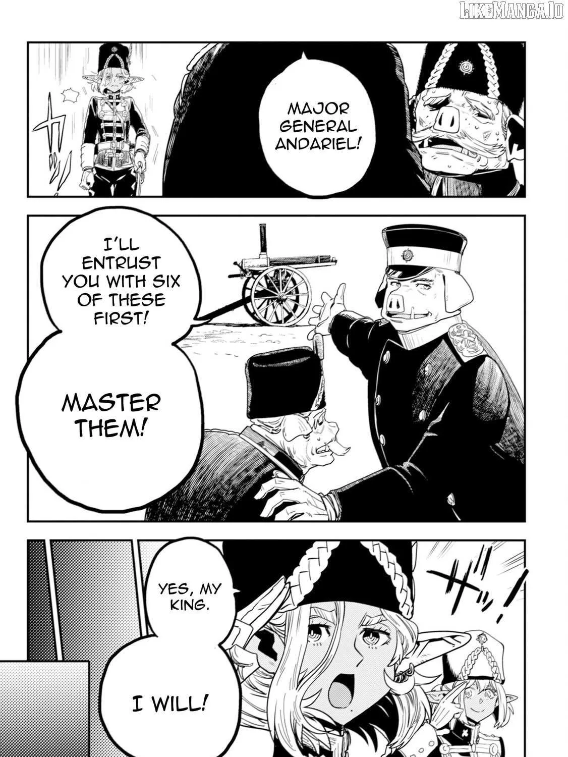 Orcsen Oukokushi  Yaban Na Ooku No Kuni Wa, Ikanishite Heiwa Na Elf No Kuni Wo Yakiharau Ni Itatta Ka Chapter 11 page 15 - 