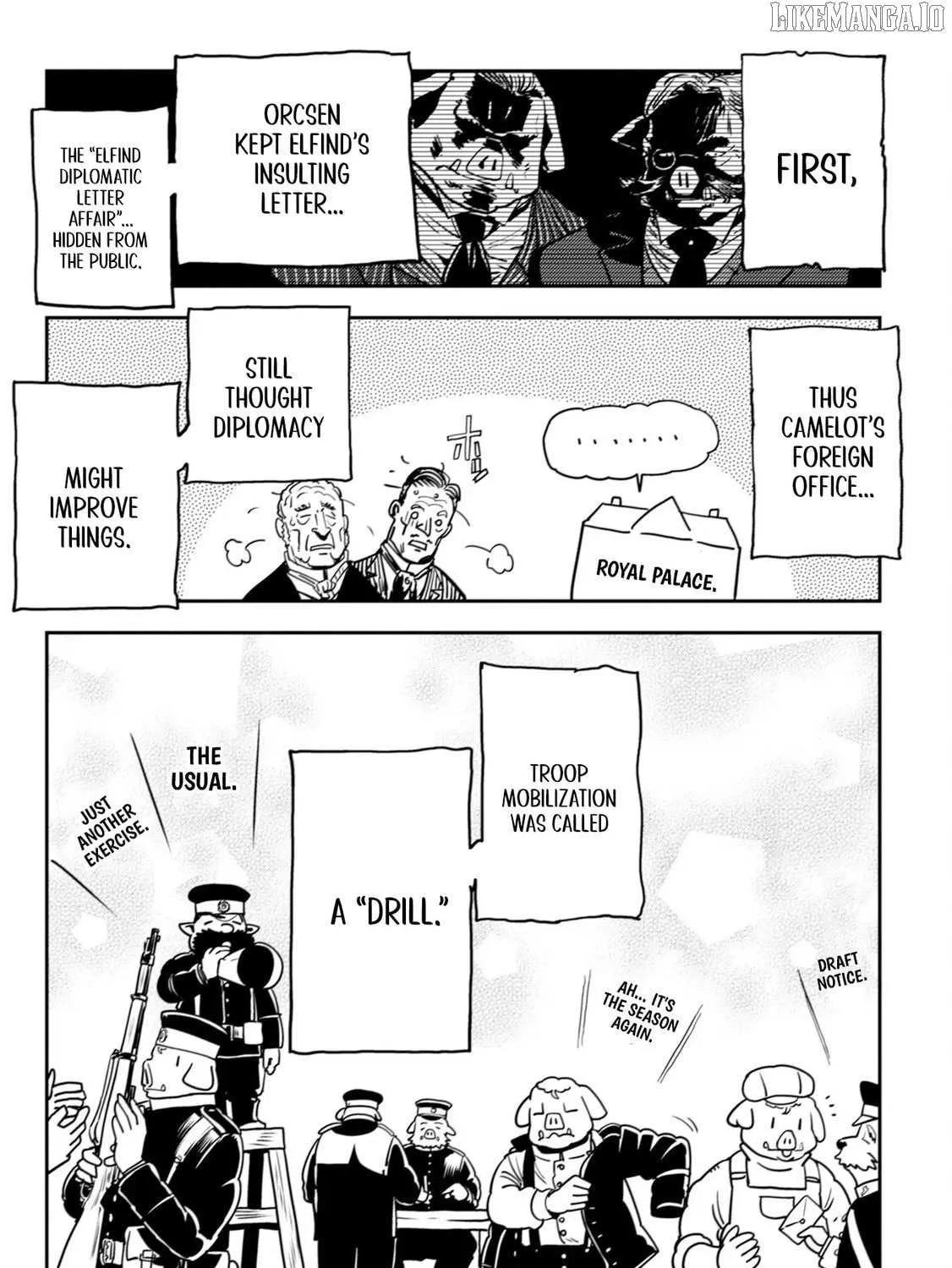 Orcsen Oukokushi  Yaban Na Ooku No Kuni Wa, Ikanishite Heiwa Na Elf No Kuni Wo Yakiharau Ni Itatta Ka Chapter 12 page 6 - 