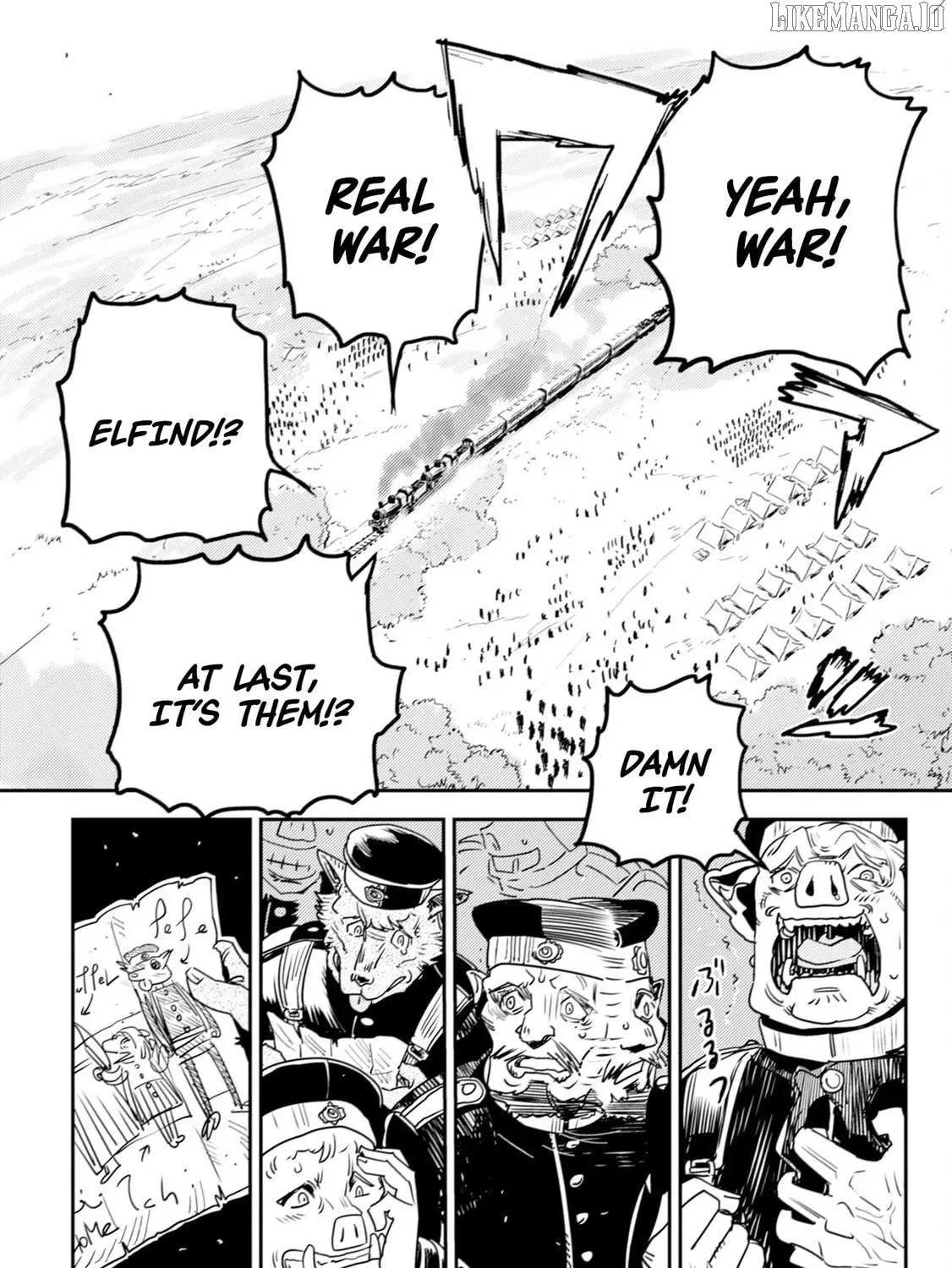 Orcsen Oukokushi  Yaban Na Ooku No Kuni Wa, Ikanishite Heiwa Na Elf No Kuni Wo Yakiharau Ni Itatta Ka Chapter 12 page 64 - 