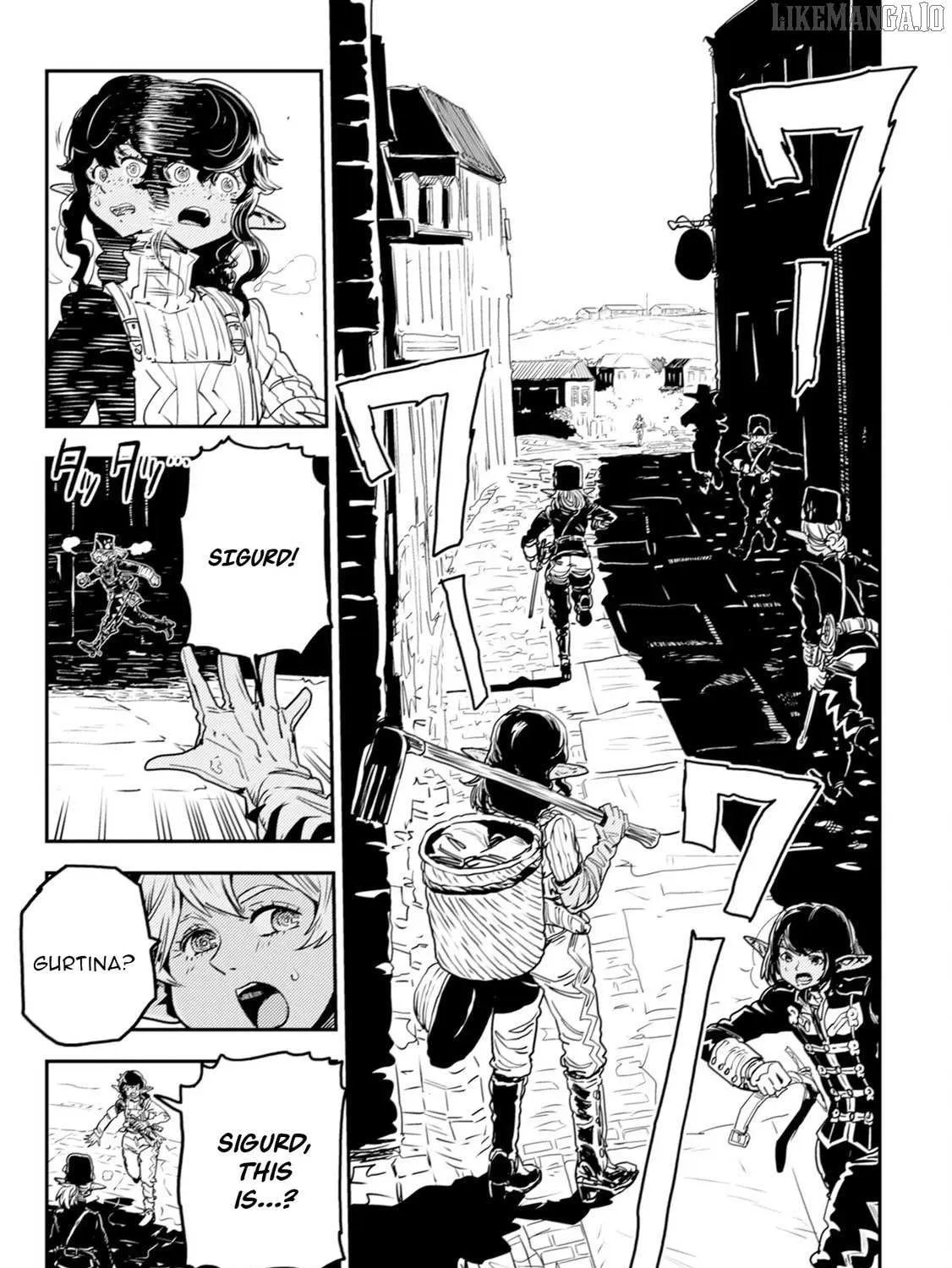 Orcsen Oukokushi  Yaban Na Ooku No Kuni Wa, Ikanishite Heiwa Na Elf No Kuni Wo Yakiharau Ni Itatta Ka Chapter 12 page 70 - 