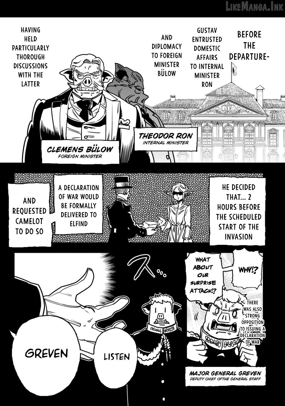 Orcsen Oukokushi  Yaban Na Ooku No Kuni Wa, Ikanishite Heiwa Na Elf No Kuni Wo Yakiharau Ni Itatta Ka Chapter 13 page 20 - 