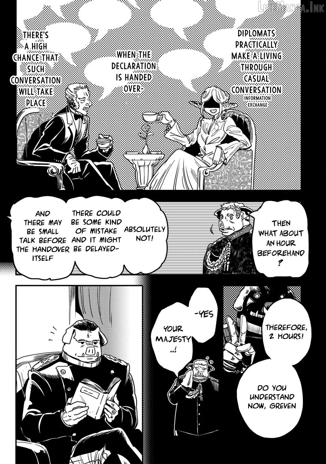 Orcsen Oukokushi  Yaban Na Ooku No Kuni Wa, Ikanishite Heiwa Na Elf No Kuni Wo Yakiharau Ni Itatta Ka Chapter 13 page 22 - 