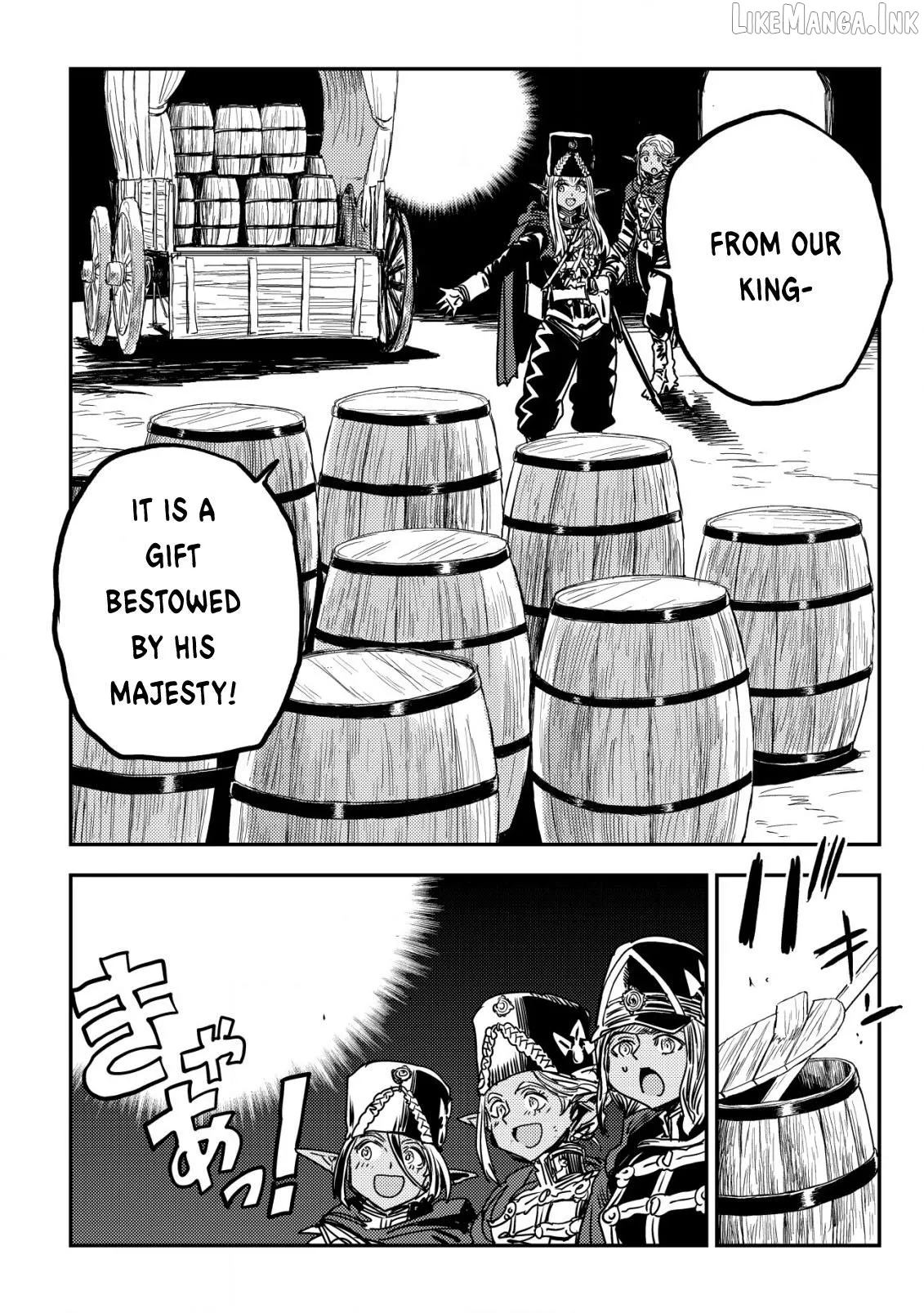 Orcsen Oukokushi  Yaban Na Ooku No Kuni Wa, Ikanishite Heiwa Na Elf No Kuni Wo Yakiharau Ni Itatta Ka Chapter 13 page 49 - 