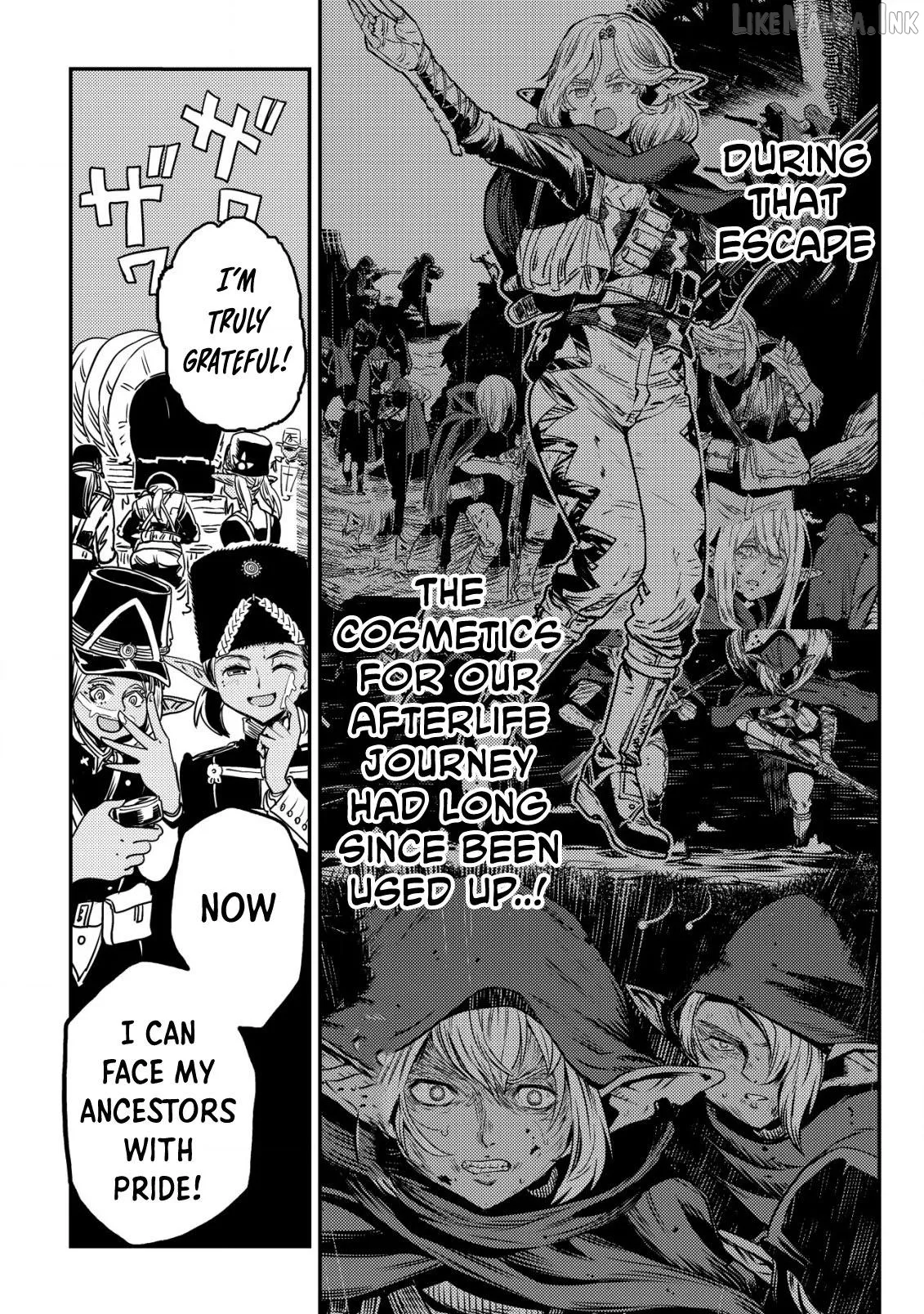 Orcsen Oukokushi  Yaban Na Ooku No Kuni Wa, Ikanishite Heiwa Na Elf No Kuni Wo Yakiharau Ni Itatta Ka Chapter 13 page 51 - 