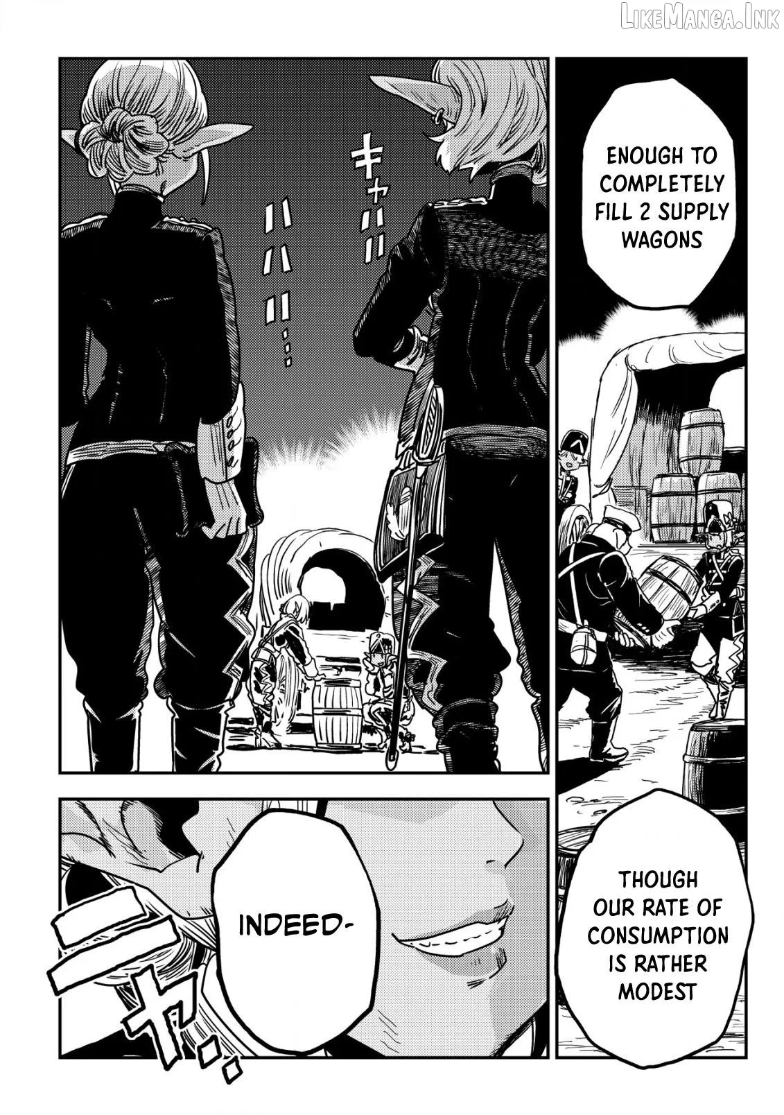 Orcsen Oukokushi  Yaban Na Ooku No Kuni Wa, Ikanishite Heiwa Na Elf No Kuni Wo Yakiharau Ni Itatta Ka Chapter 13 page 53 - 
