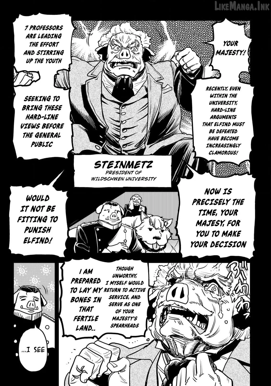 Orcsen Oukokushi  Yaban Na Ooku No Kuni Wa, Ikanishite Heiwa Na Elf No Kuni Wo Yakiharau Ni Itatta Ka Chapter 13 page 8 - 