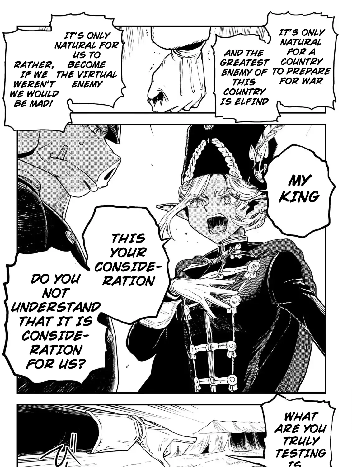 Orcsen Oukokushi  Yaban Na Ooku No Kuni Wa, Ikanishite Heiwa Na Elf No Kuni Wo Yakiharau Ni Itatta Ka Chapter 3 page 102 - 
