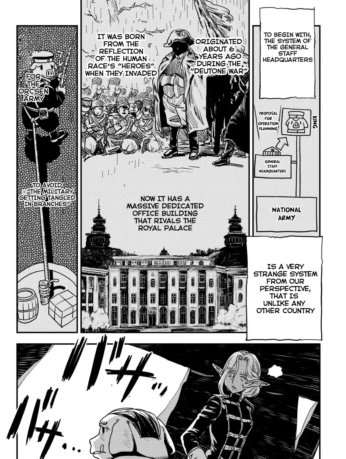 Orcsen Oukokushi  Yaban Na Ooku No Kuni Wa, Ikanishite Heiwa Na Elf No Kuni Wo Yakiharau Ni Itatta Ka Chapter 3 page 36 - 