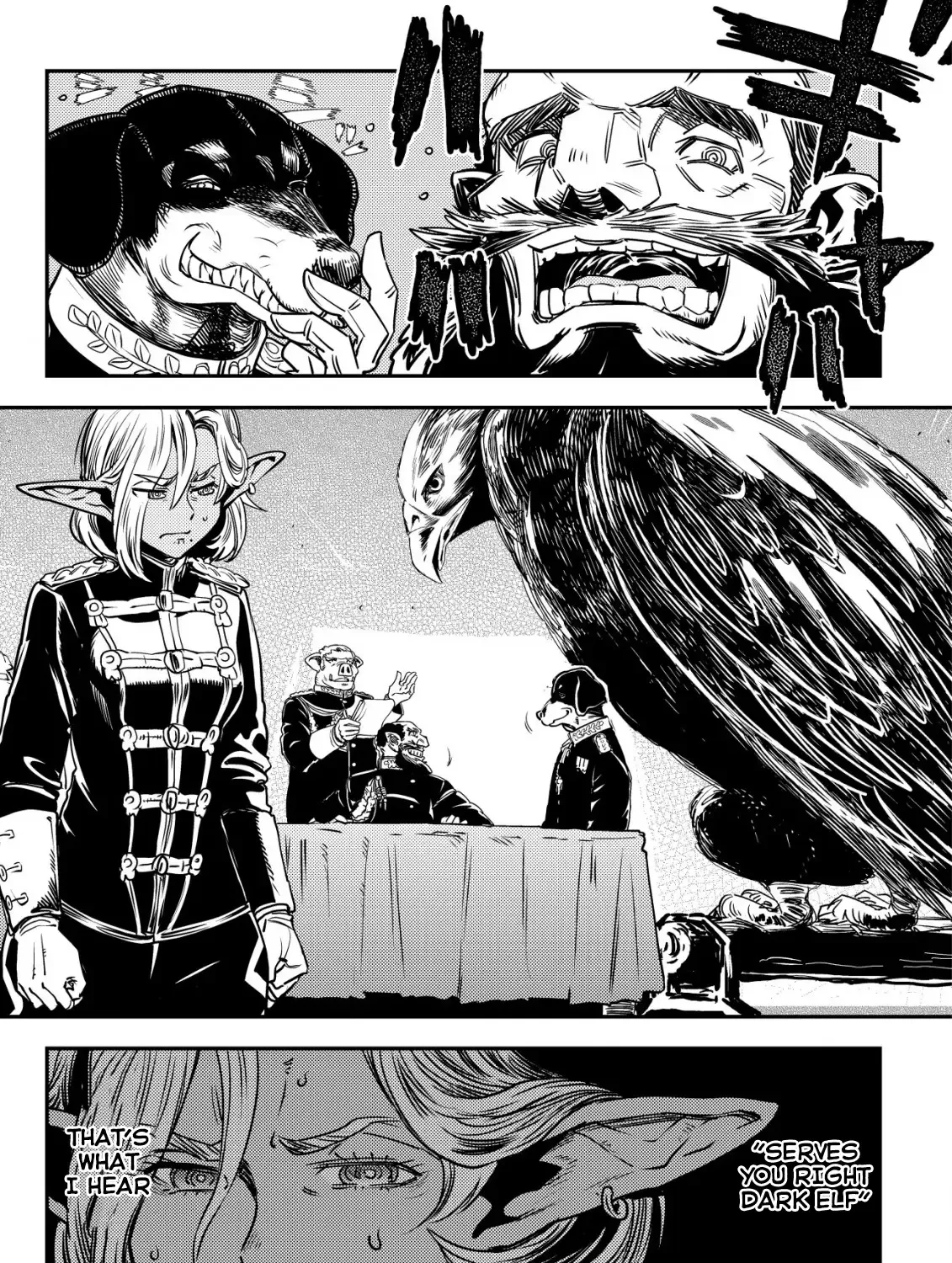 Orcsen Oukokushi  Yaban Na Ooku No Kuni Wa, Ikanishite Heiwa Na Elf No Kuni Wo Yakiharau Ni Itatta Ka Chapter 3 page 44 - 