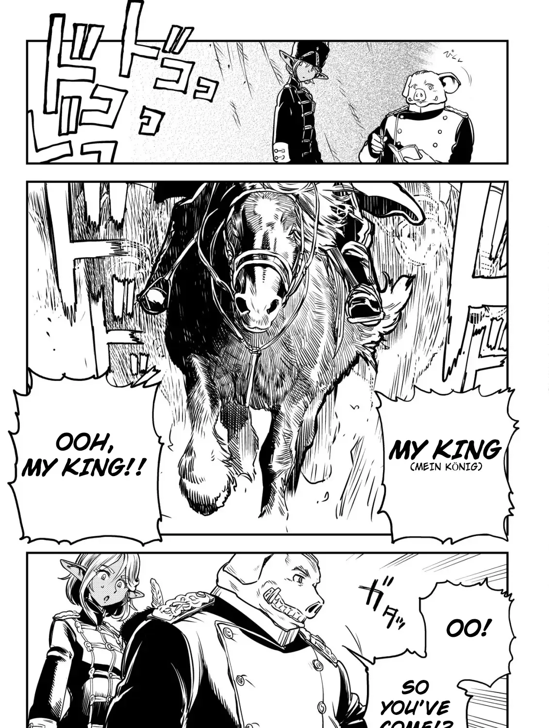 Orcsen Oukokushi  Yaban Na Ooku No Kuni Wa, Ikanishite Heiwa Na Elf No Kuni Wo Yakiharau Ni Itatta Ka Chapter 3 page 56 - 