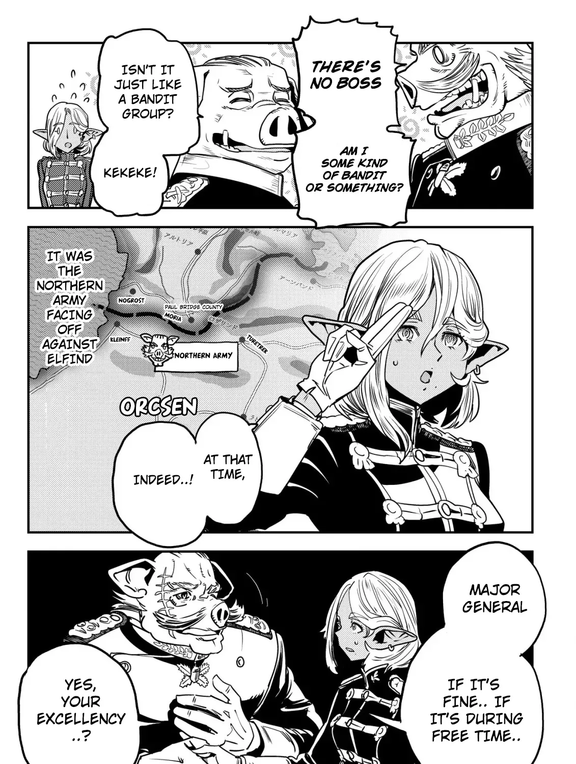 Orcsen Oukokushi  Yaban Na Ooku No Kuni Wa, Ikanishite Heiwa Na Elf No Kuni Wo Yakiharau Ni Itatta Ka Chapter 3 page 64 - 