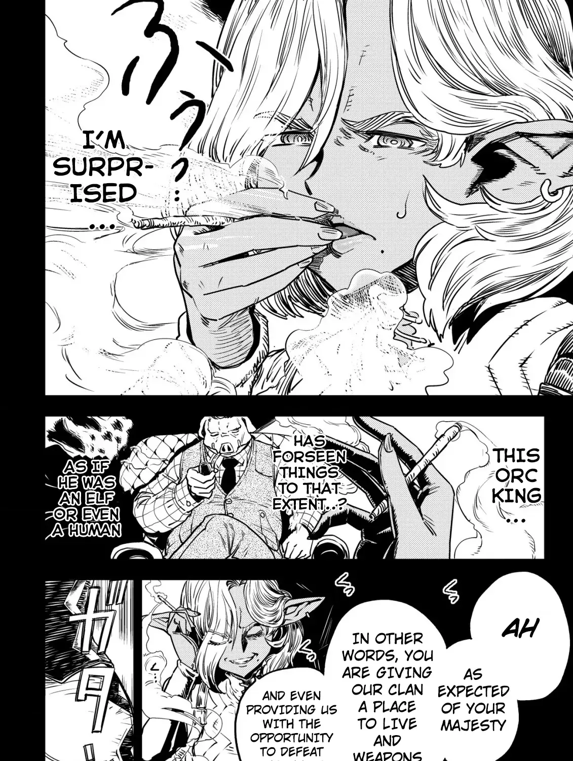 Orcsen Oukokushi  Yaban Na Ooku No Kuni Wa, Ikanishite Heiwa Na Elf No Kuni Wo Yakiharau Ni Itatta Ka Chapter 3 page 10 - 