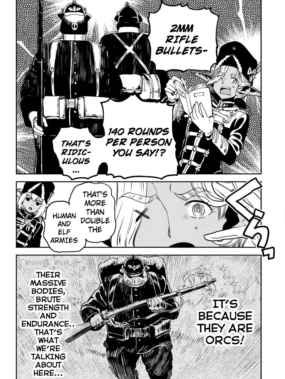 Orcsen Oukokushi  Yaban Na Ooku No Kuni Wa, Ikanishite Heiwa Na Elf No Kuni Wo Yakiharau Ni Itatta Ka Chapter 4 page 104 - 
