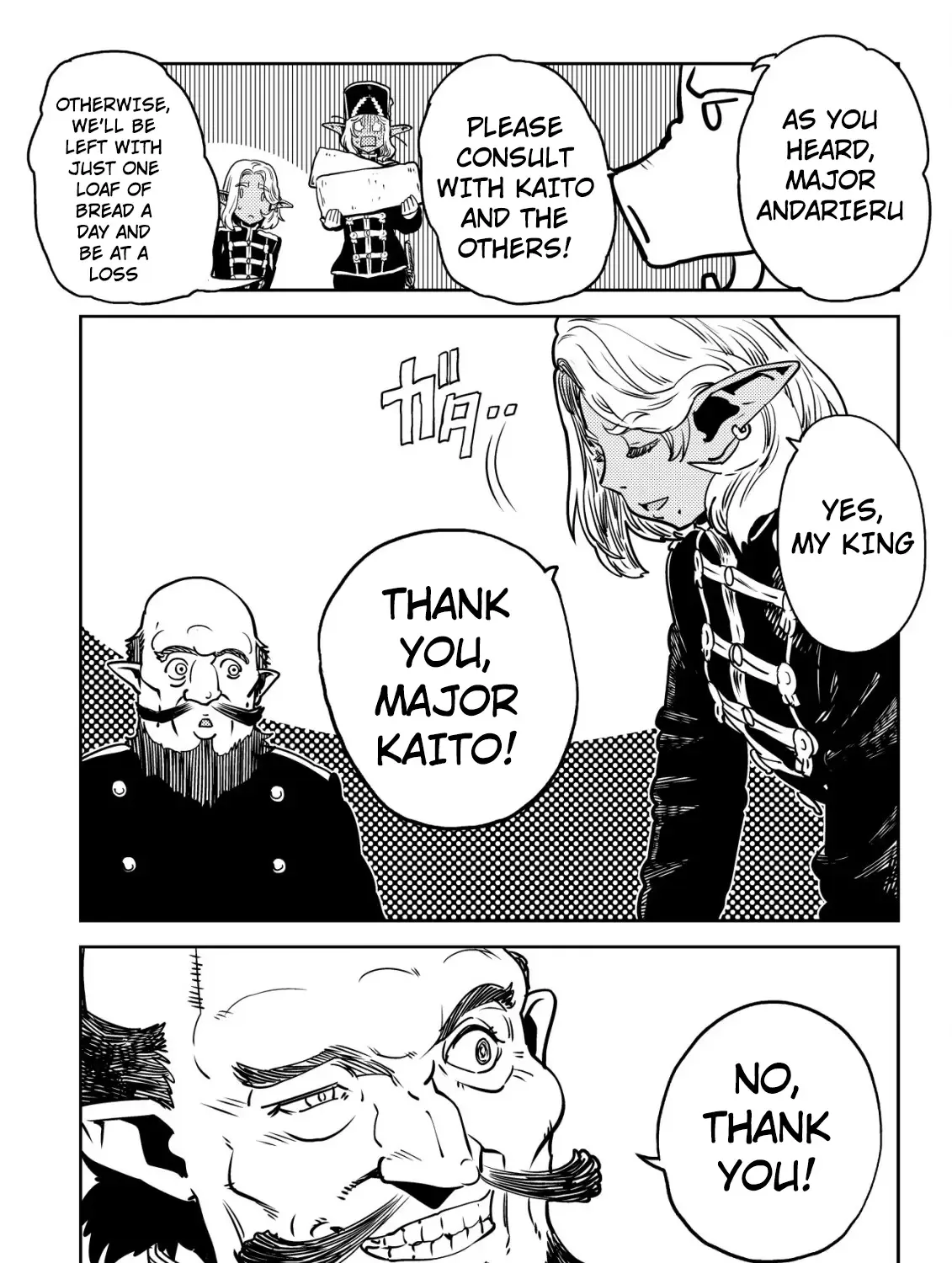 Orcsen Oukokushi  Yaban Na Ooku No Kuni Wa, Ikanishite Heiwa Na Elf No Kuni Wo Yakiharau Ni Itatta Ka Chapter 4 page 70 - 