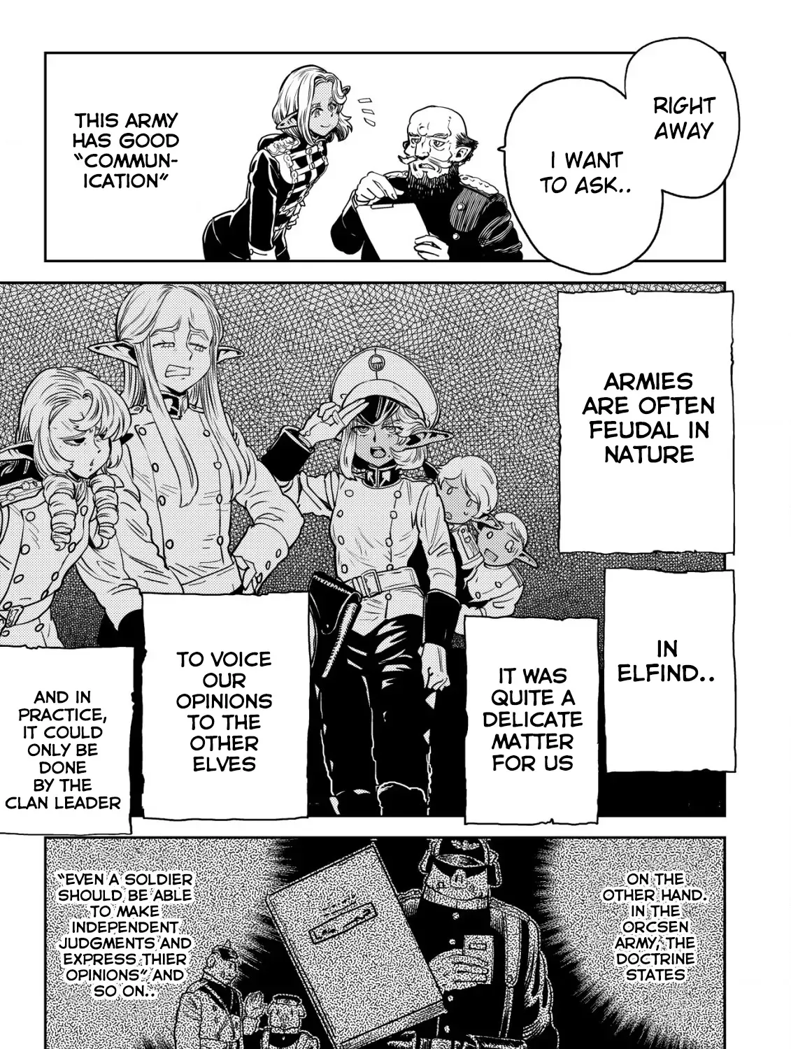 Orcsen Oukokushi  Yaban Na Ooku No Kuni Wa, Ikanishite Heiwa Na Elf No Kuni Wo Yakiharau Ni Itatta Ka Chapter 4 page 72 - 