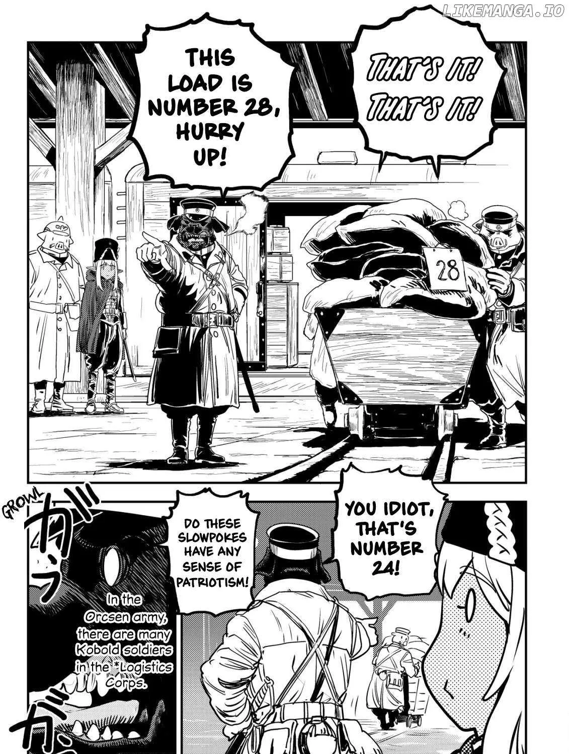 Orcsen Oukokushi  Yaban Na Ooku No Kuni Wa, Ikanishite Heiwa Na Elf No Kuni Wo Yakiharau Ni Itatta Ka Chapter 5.1 page 19 - 