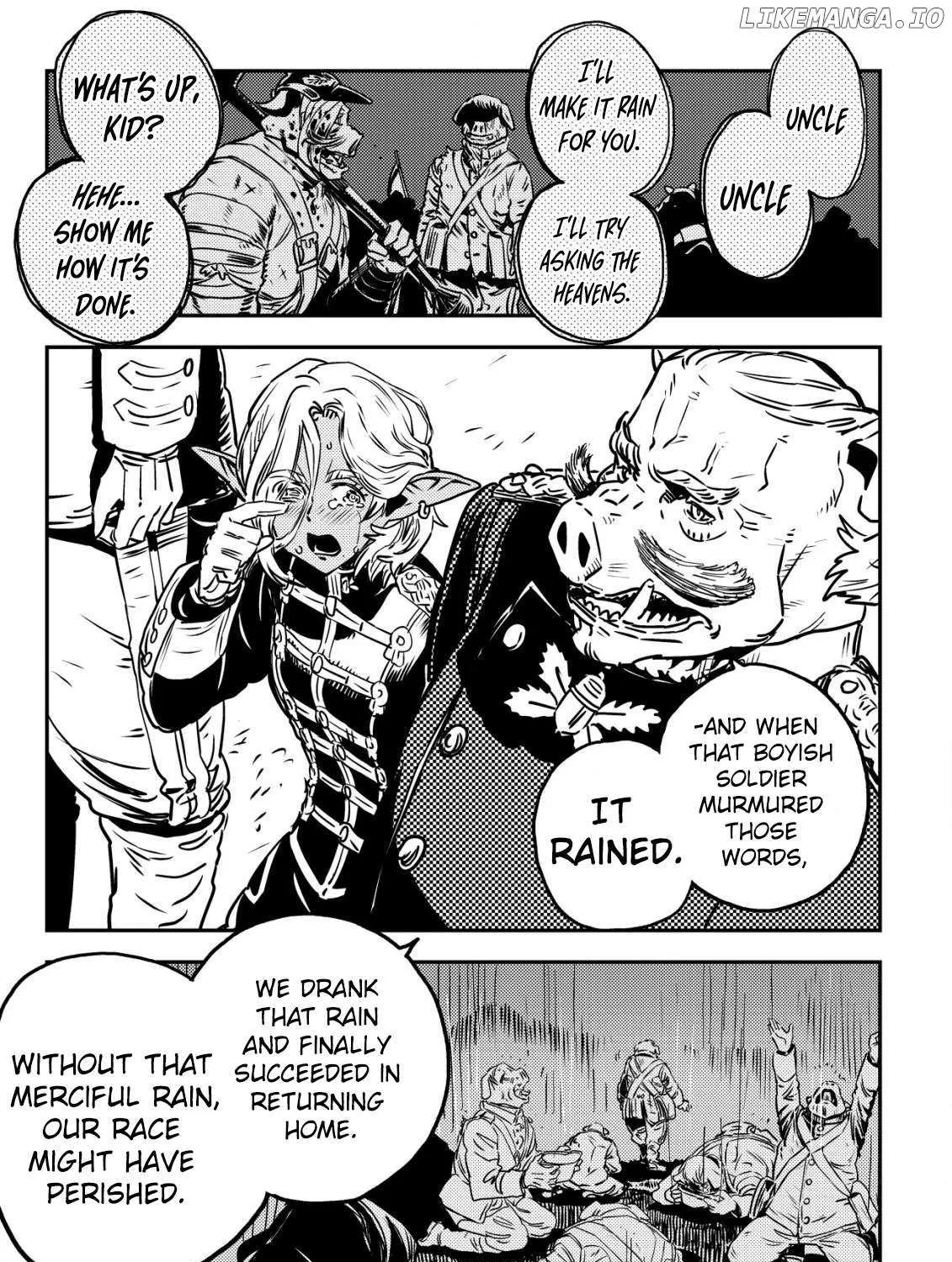 Orcsen Oukokushi  Yaban Na Ooku No Kuni Wa, Ikanishite Heiwa Na Elf No Kuni Wo Yakiharau Ni Itatta Ka Chapter 5.1 page 79 - 